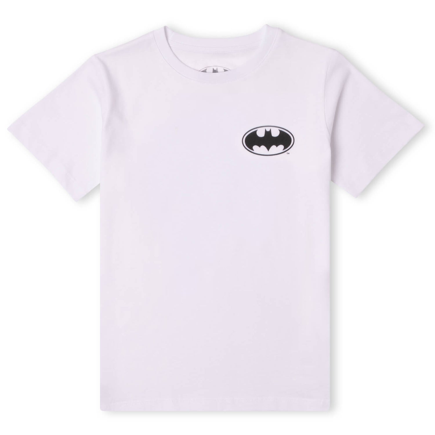 DC Batman Pocket Logo Kids' T-Shirt - White