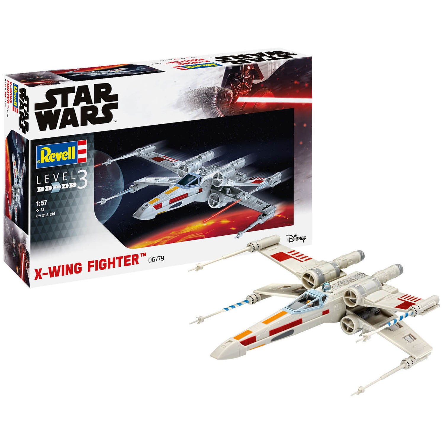 Star Wars - X-Wing Fighter Model Kit (1:57 Scale)