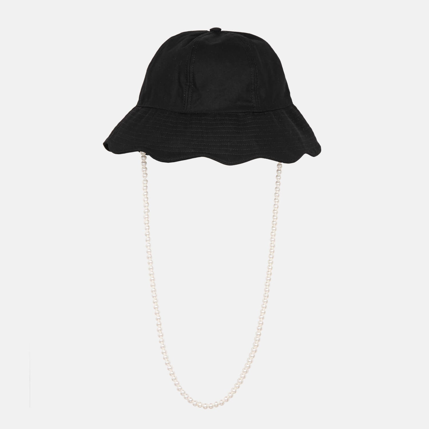 Shrimps Women's Teo Hat With Pearls - Black