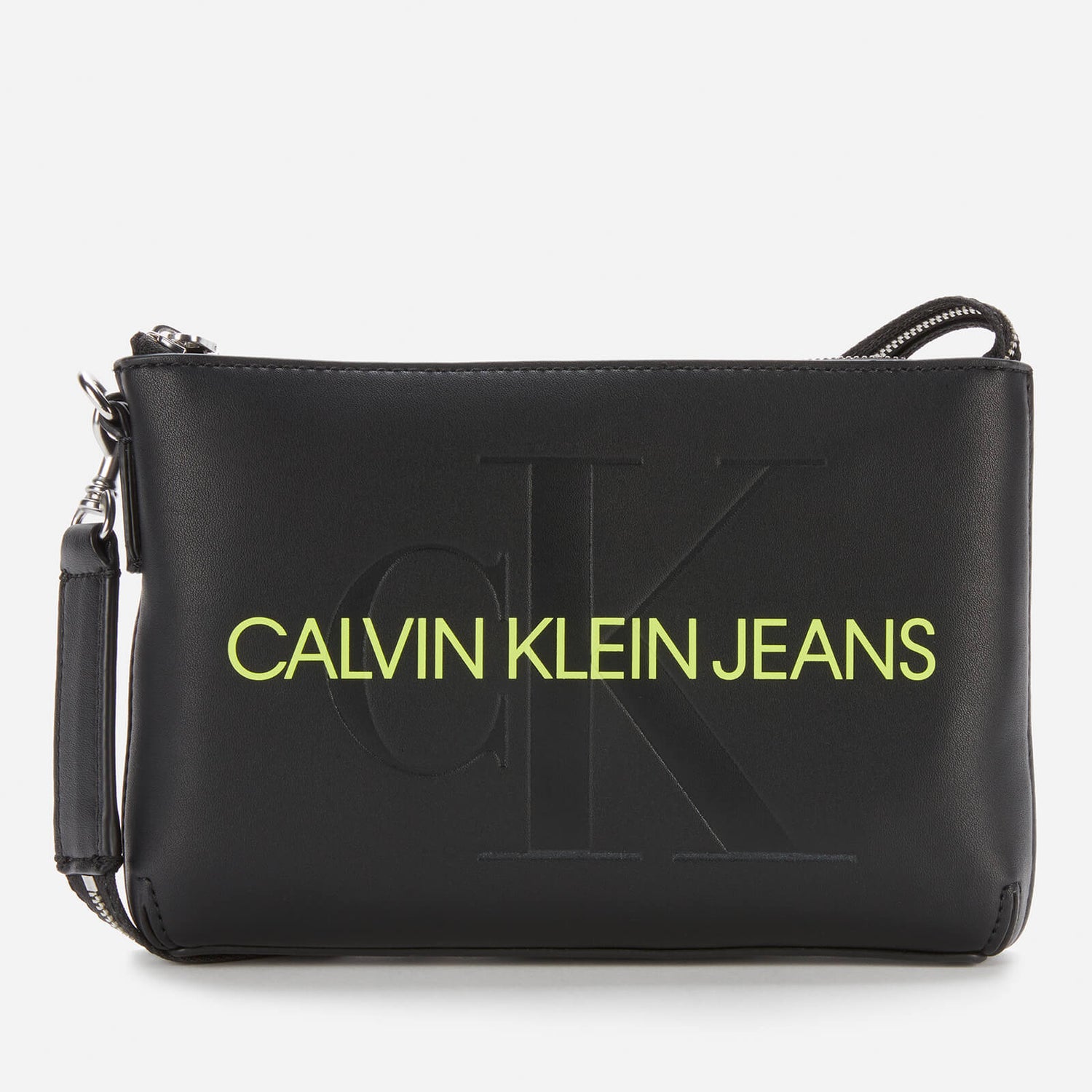 Calvin Klein Jeans Women's Sculpted Shoulder Pouch Mono - Black