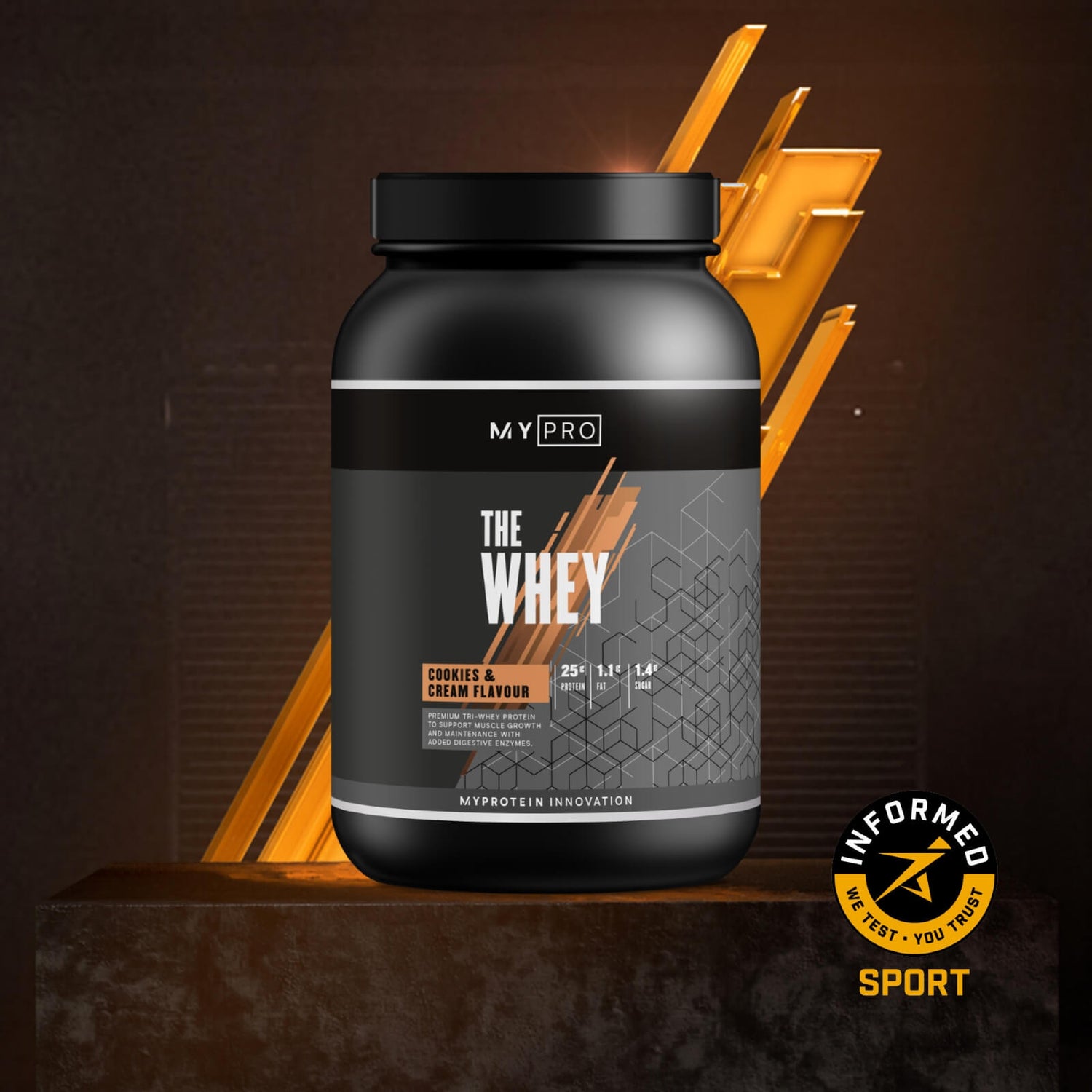 THE Whey - 60servings - Cookies and Cream