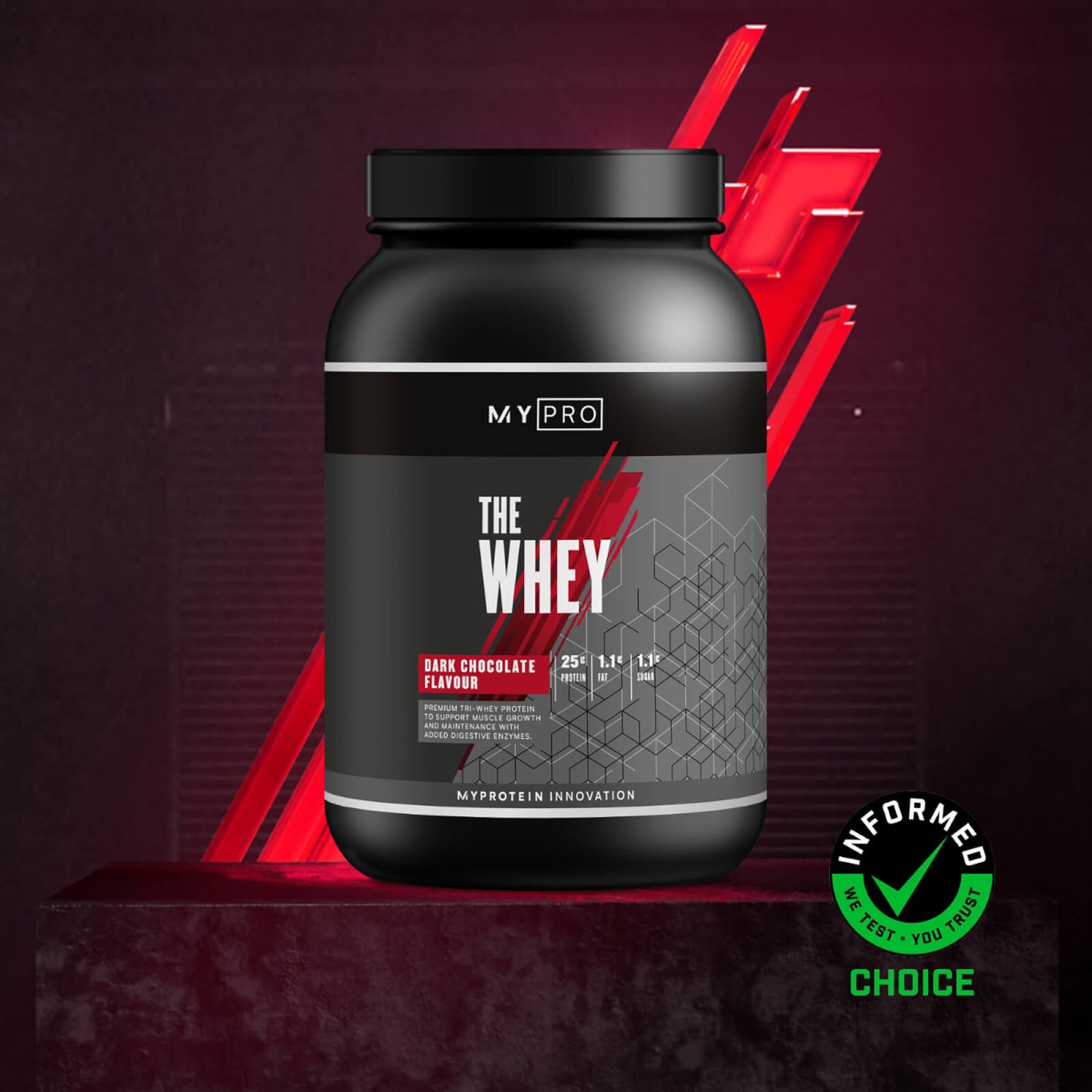 THE Whey - 30servings - Pure Chocolade