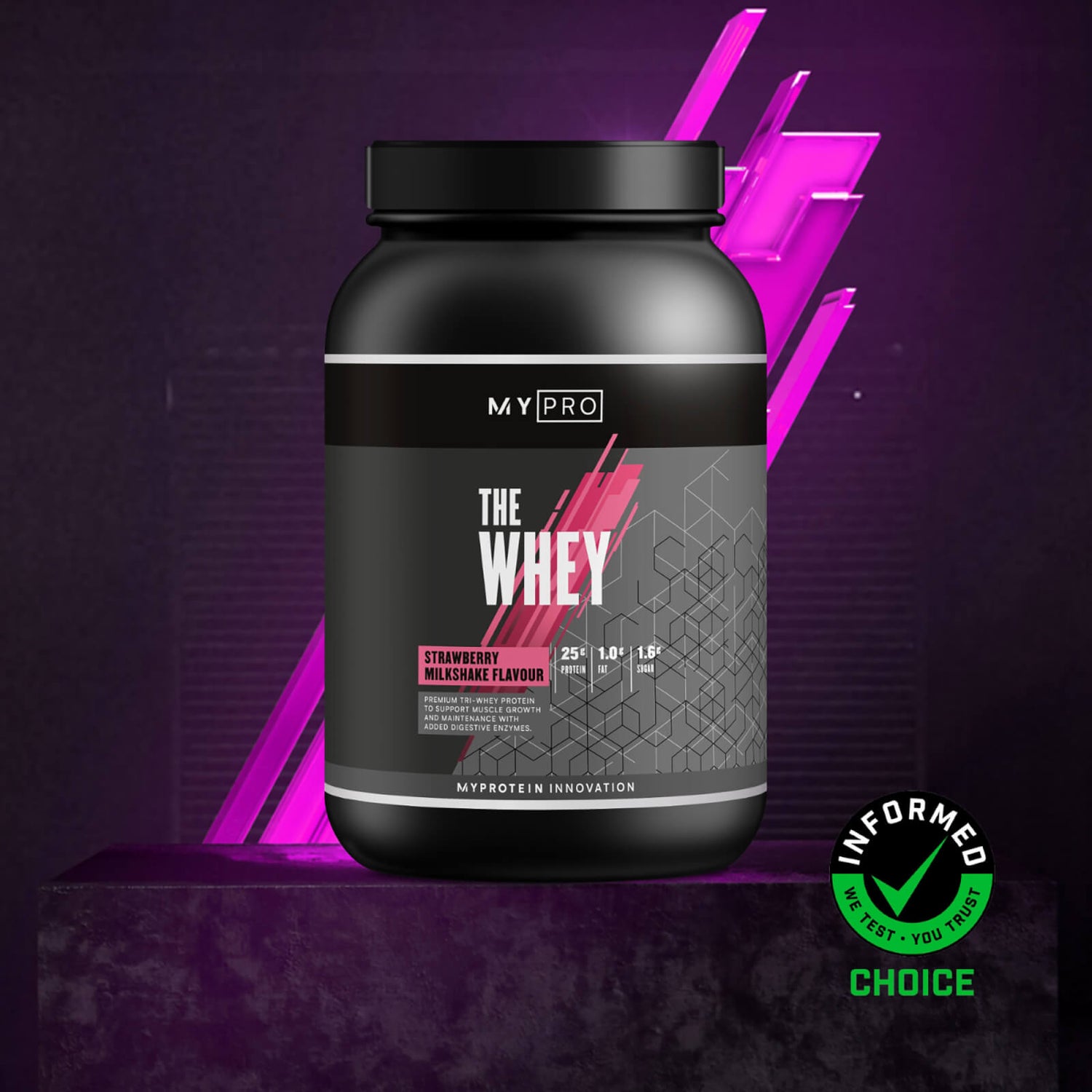 THE Whey™ - 30servings - полуничний