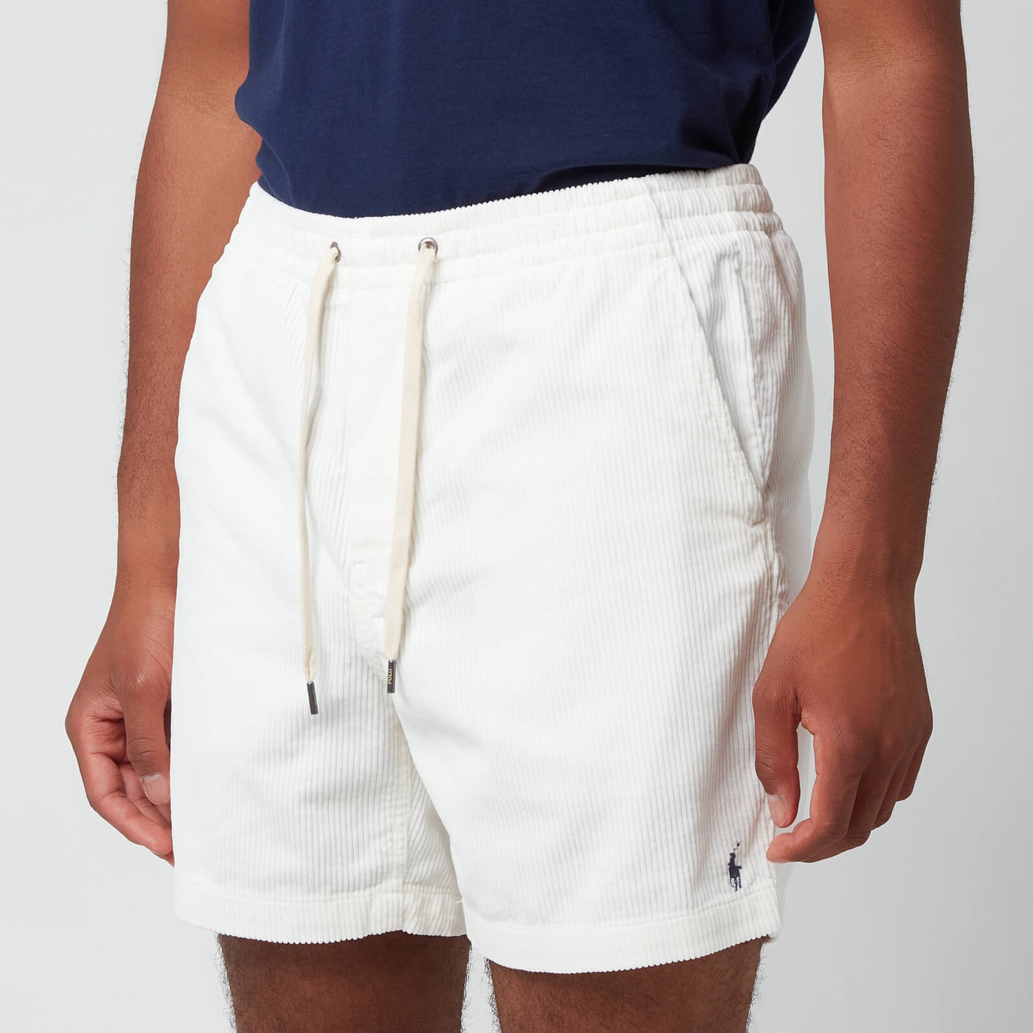 Polo Ralph Lauren Shorts Polo Prepster aus Kordsamt - Warm White