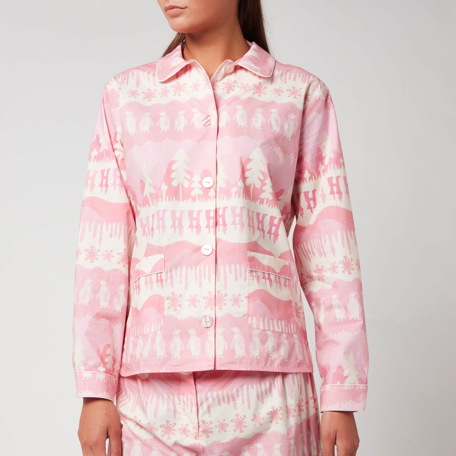 Helmstedt Women's Nomi Shirt - Pink Landscape - XS