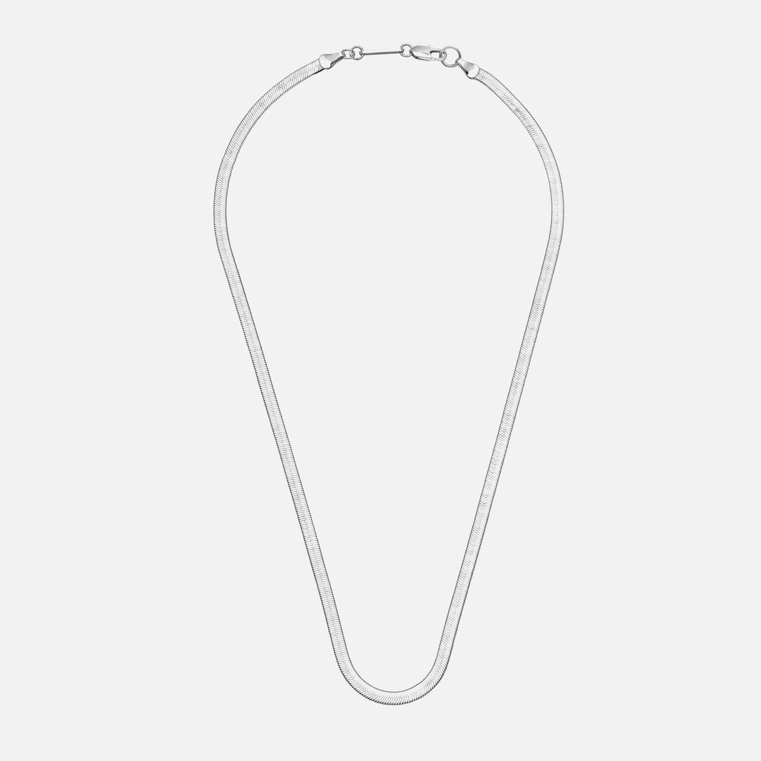Estella Bartlett Women's Herringbone Chain - Silver Plate/Silver Plated
