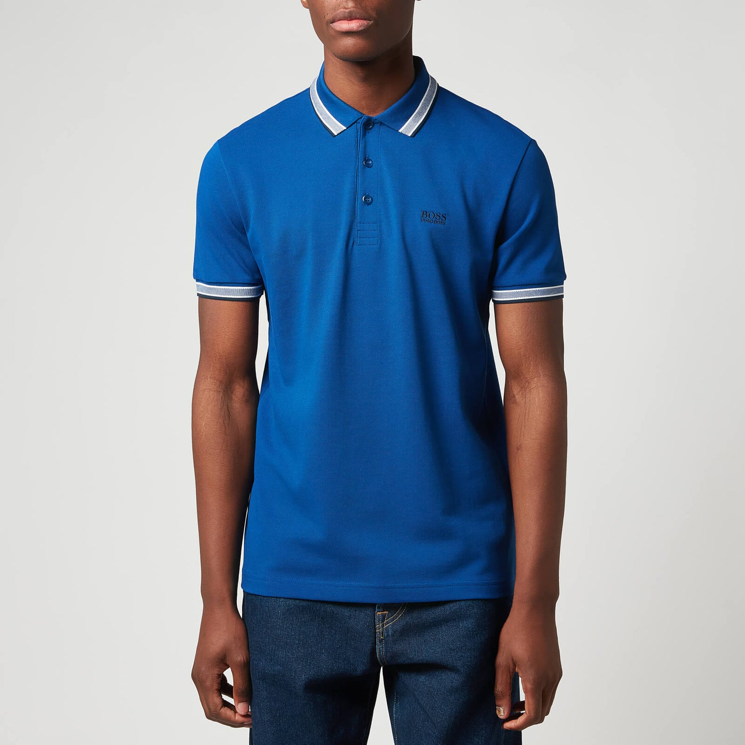 BOSS Athleisure Men's Paddy Polo Shirt - Bright Blue