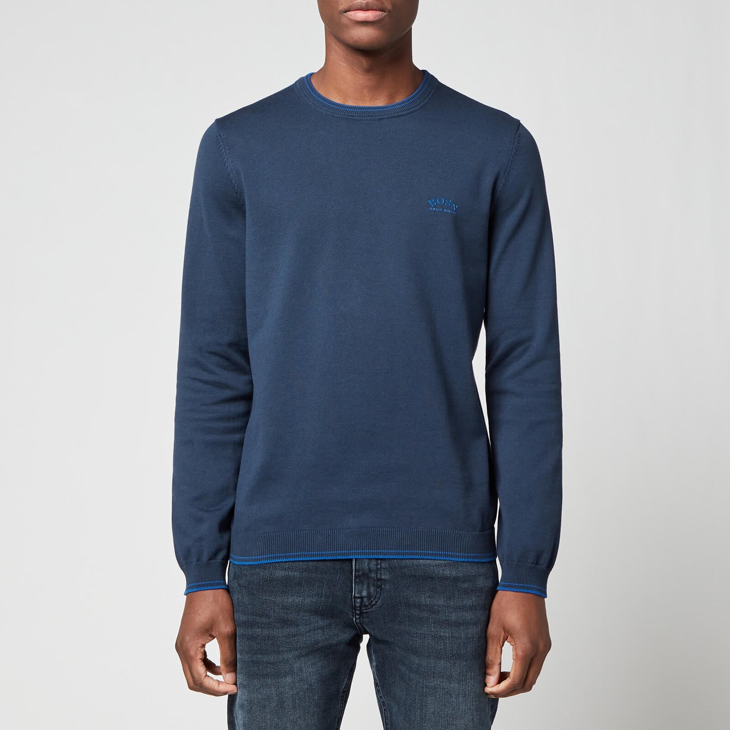 BOSS Green Men's Ritom Jumper - Navy