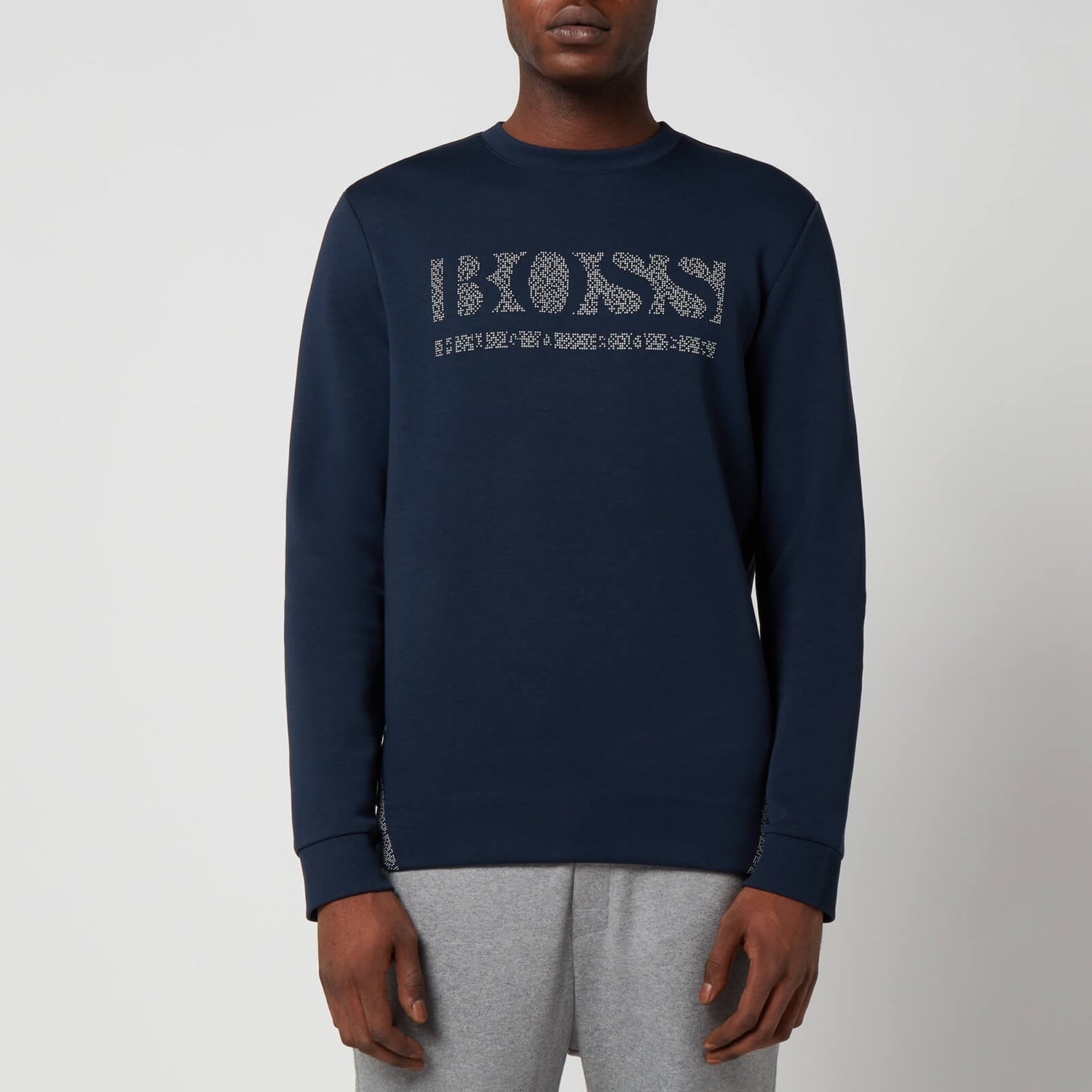 BOSS Green Men's Salbo Iconic Sweatshirt - Navy - XL