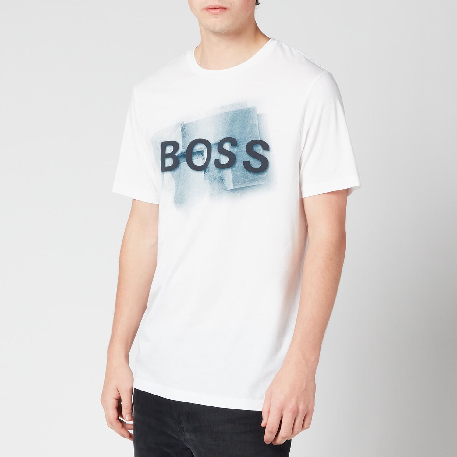 BOSS Casual Men's Tlogo T-Shirt - White