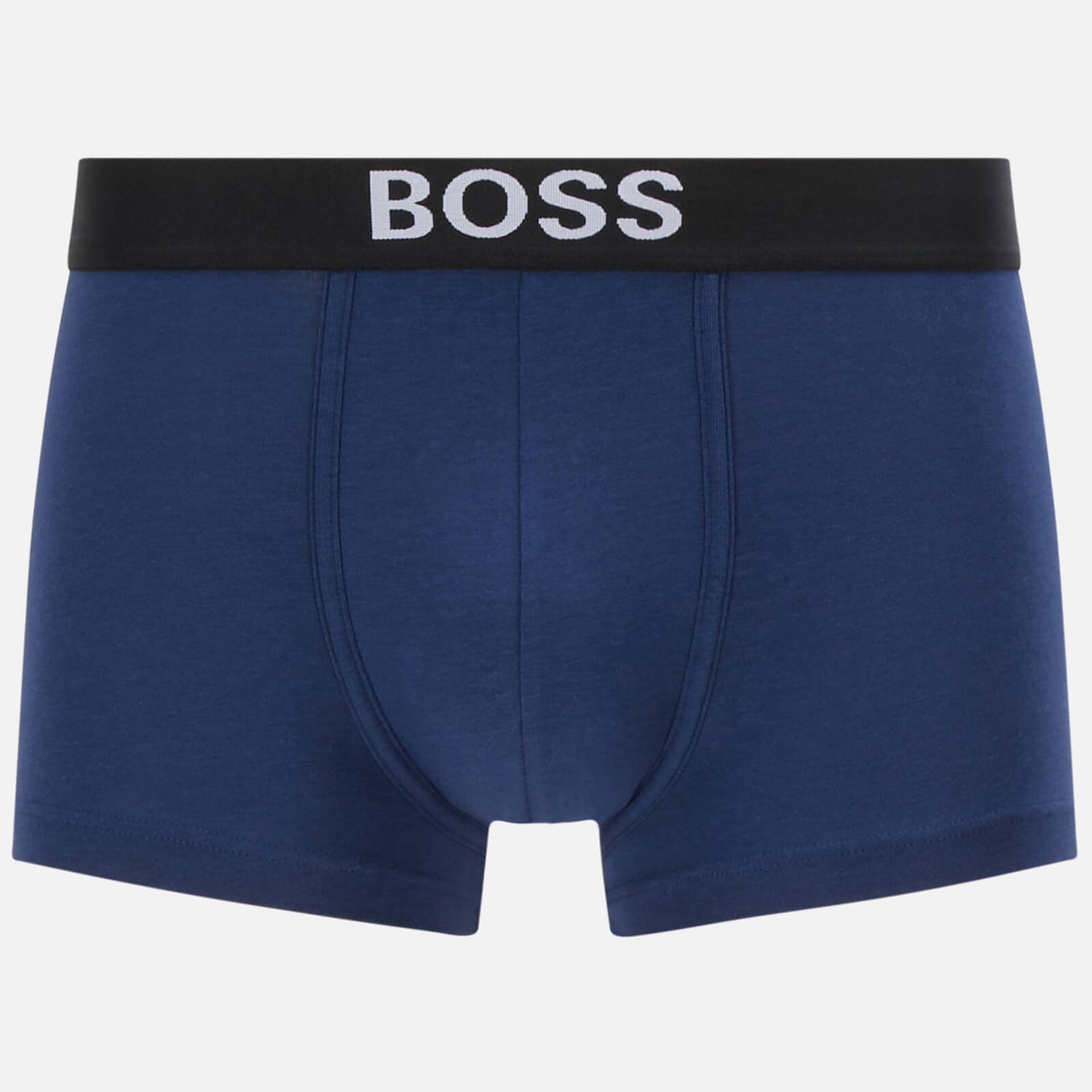 BOSS Bodywear Men's Identity Trunk Boxer Shorts - Medium Blue - S