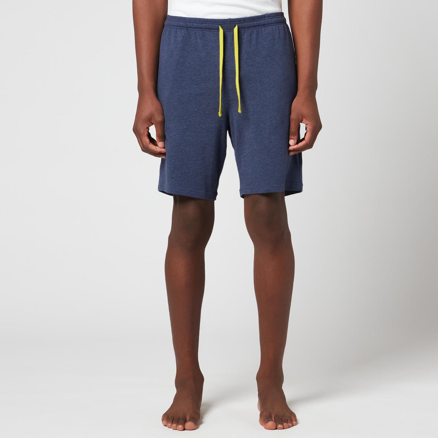 BOSS Bodywear Men's Drawstring Waist Jersey Shorts - Medium Blue