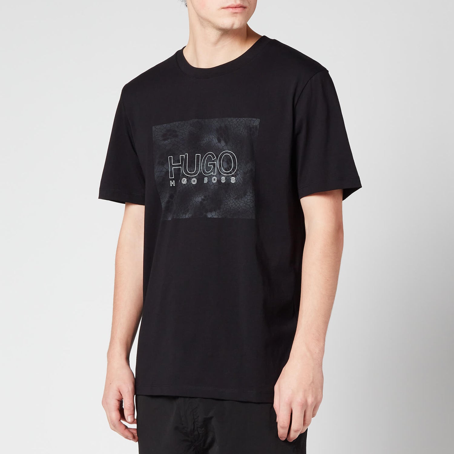 HUGO Men's Dolive Logo T-Shirt - Black