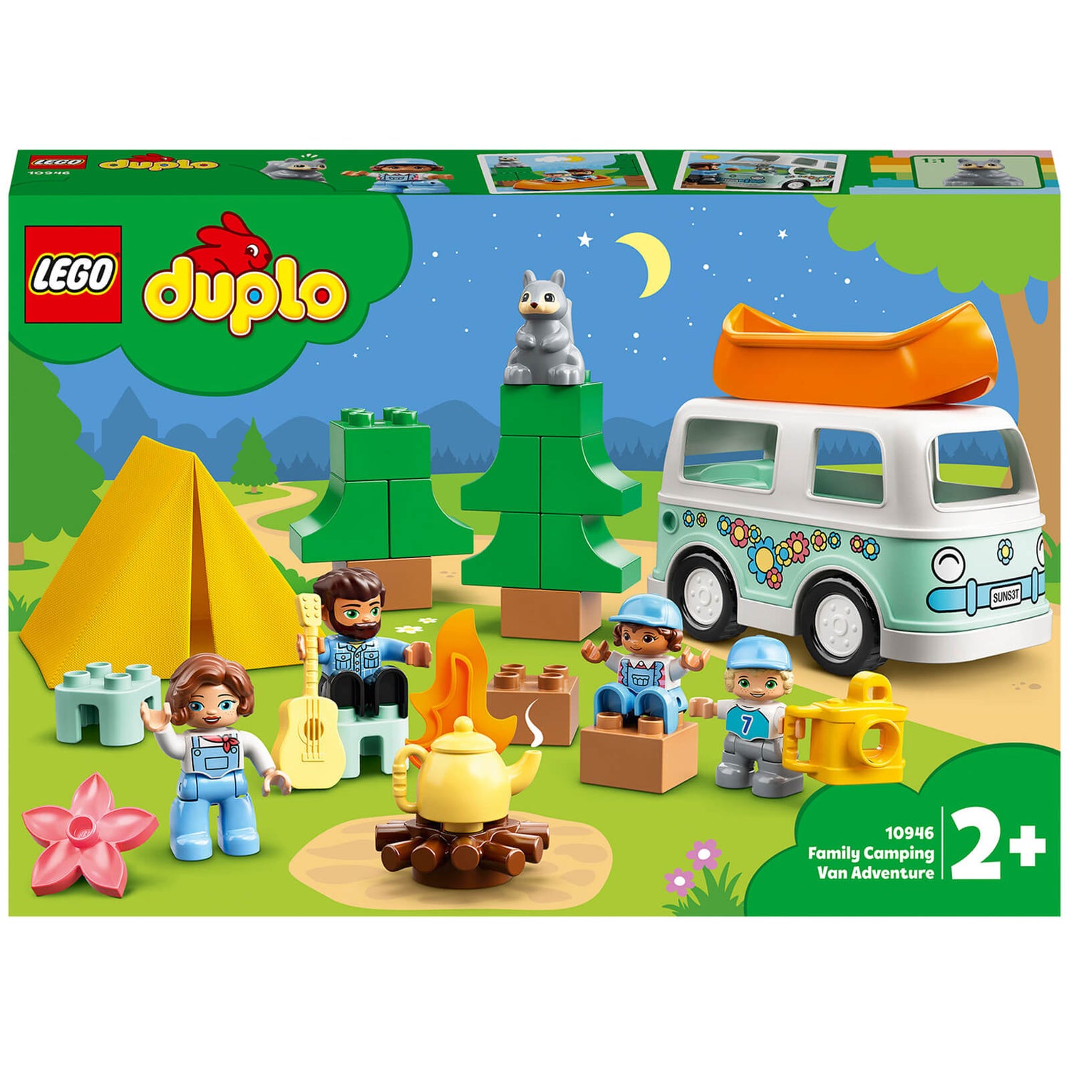 LEGO DUPLO Aventures en camping-car en famille (10946)