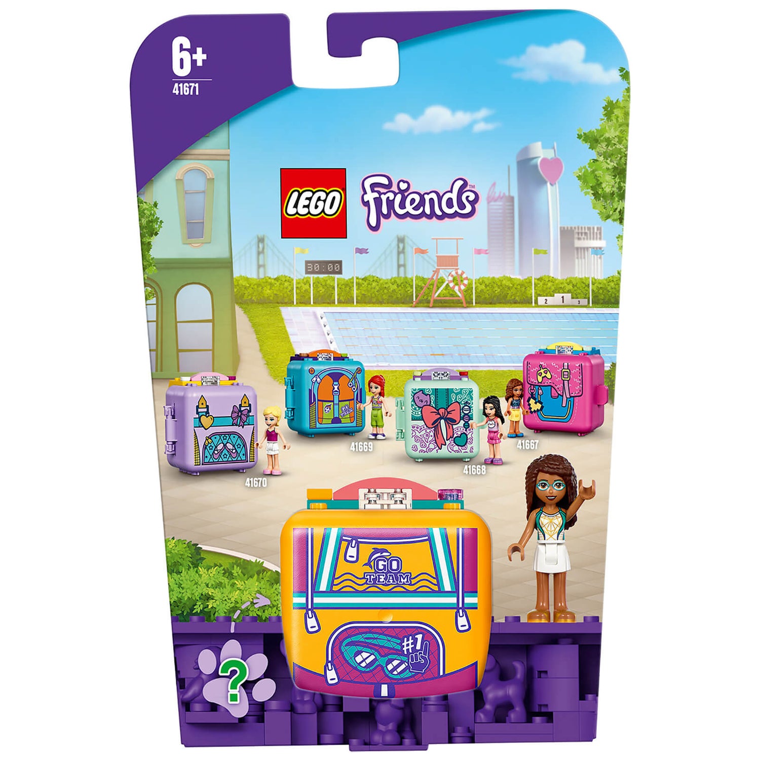 LEGO Friends Andrea's Swimming Cube Toy (41671)