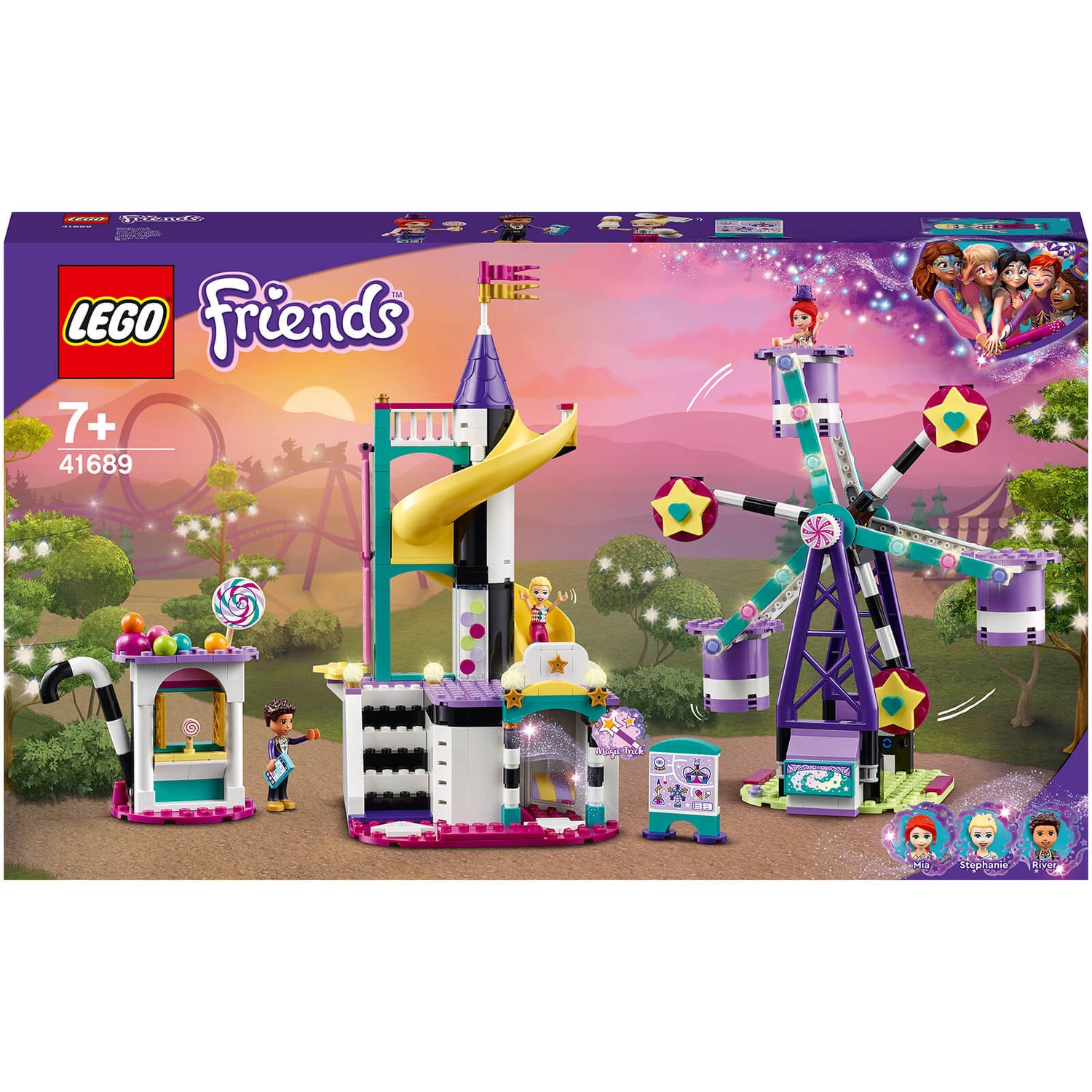 LEGO Friends: Magical Ferris Wheel and Slide Playset (41689)