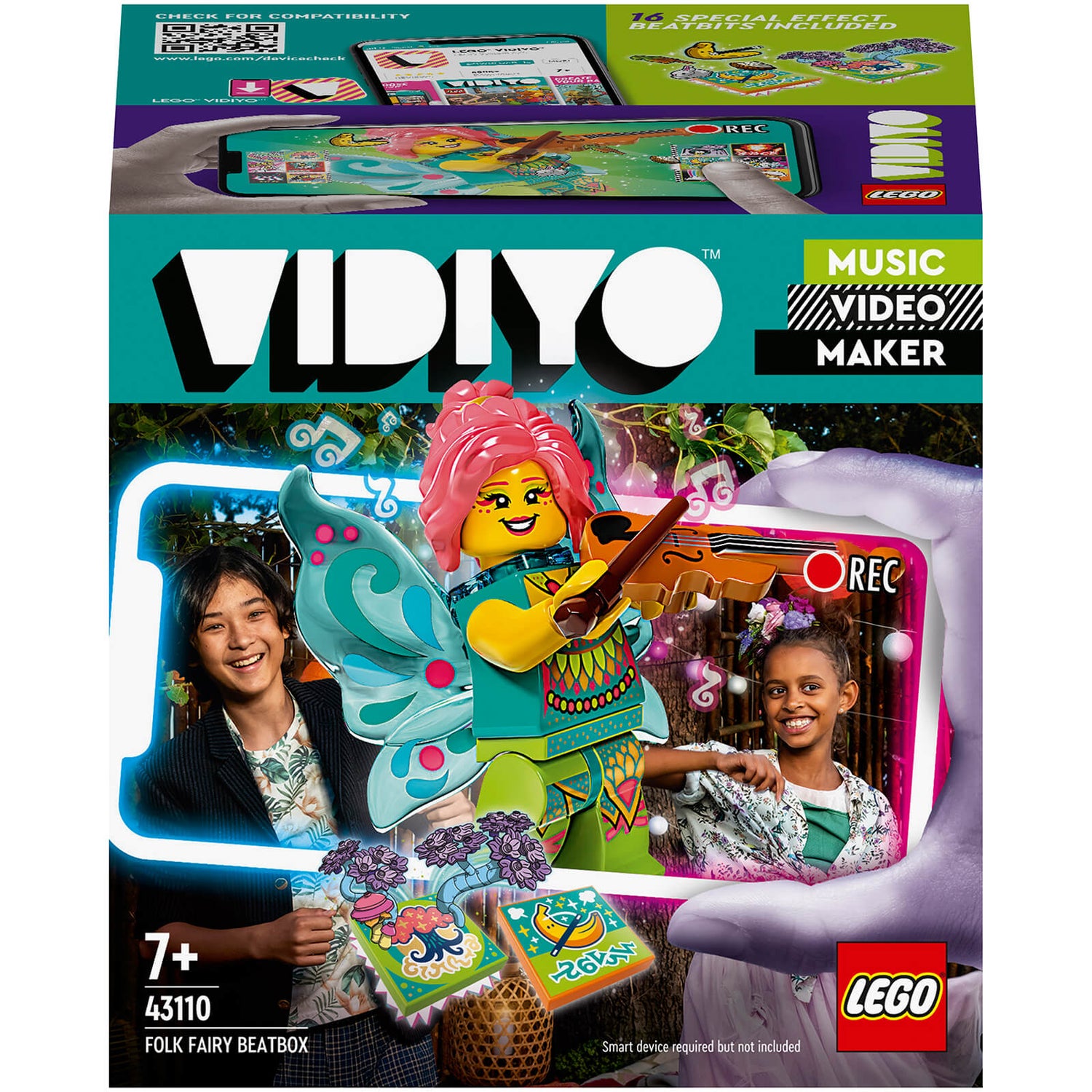 LEGO VIDIYO Folk Fairy BeatBox Music Video Maker Toy (43110)