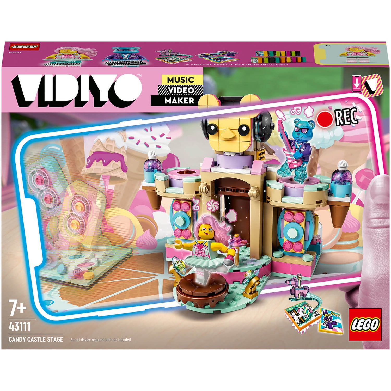 LEGO VIDIYO Candy Castle Stage BeatBox Video Maker Toy (43111)