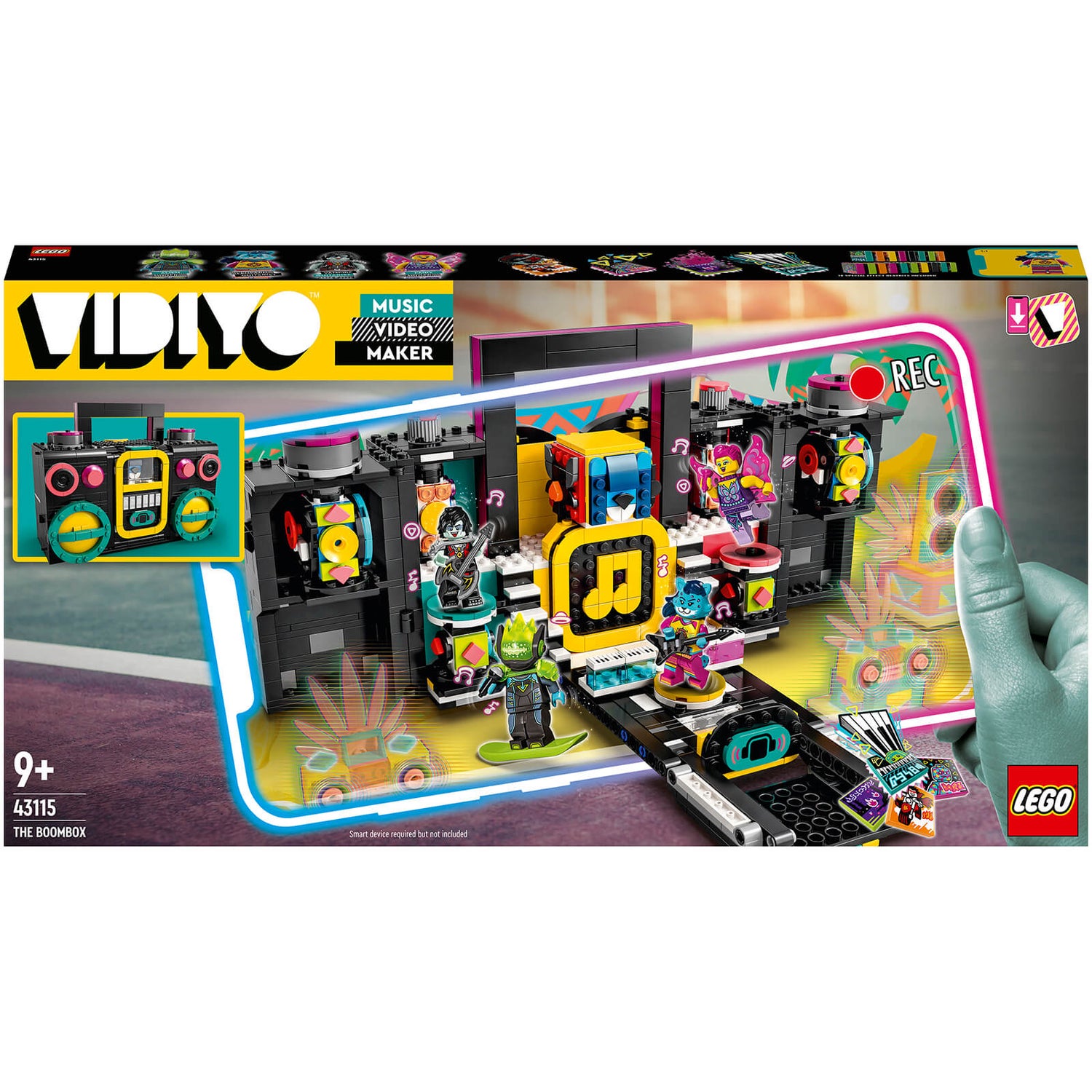 LEGO VIDIYO The Boombox BeatBox AR Video Maker Toy (43115)