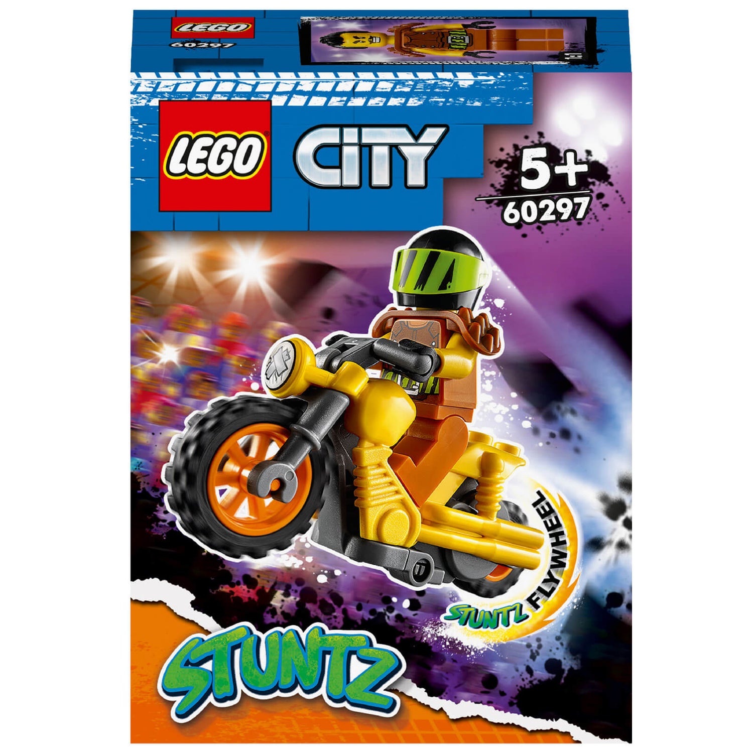 LEGO City: Stuntz Demolition Stunt Bike Toy Motorbike Set (60297)