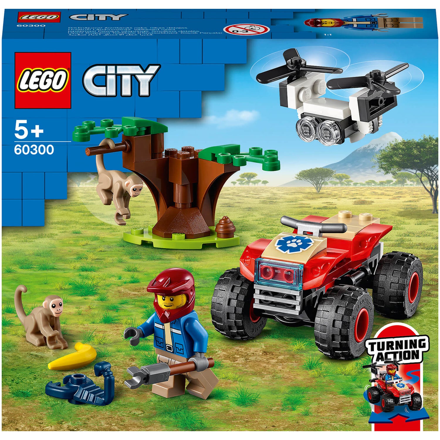 LEGO City Wildlife Rescue ATV Toy (60300)