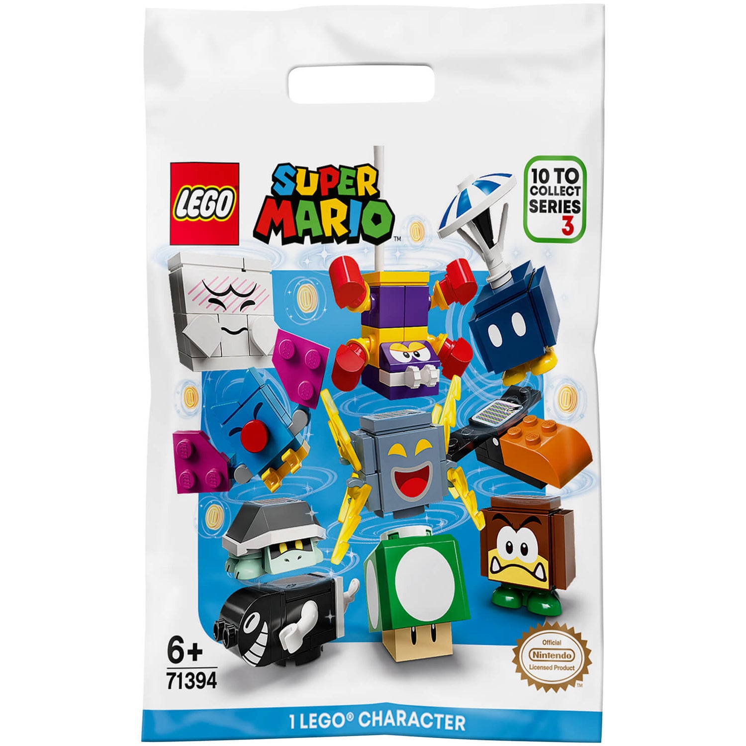LEGO Super Mario Pack Surprise de Personnage - Série 3, Jouet à Collectionne(71394)