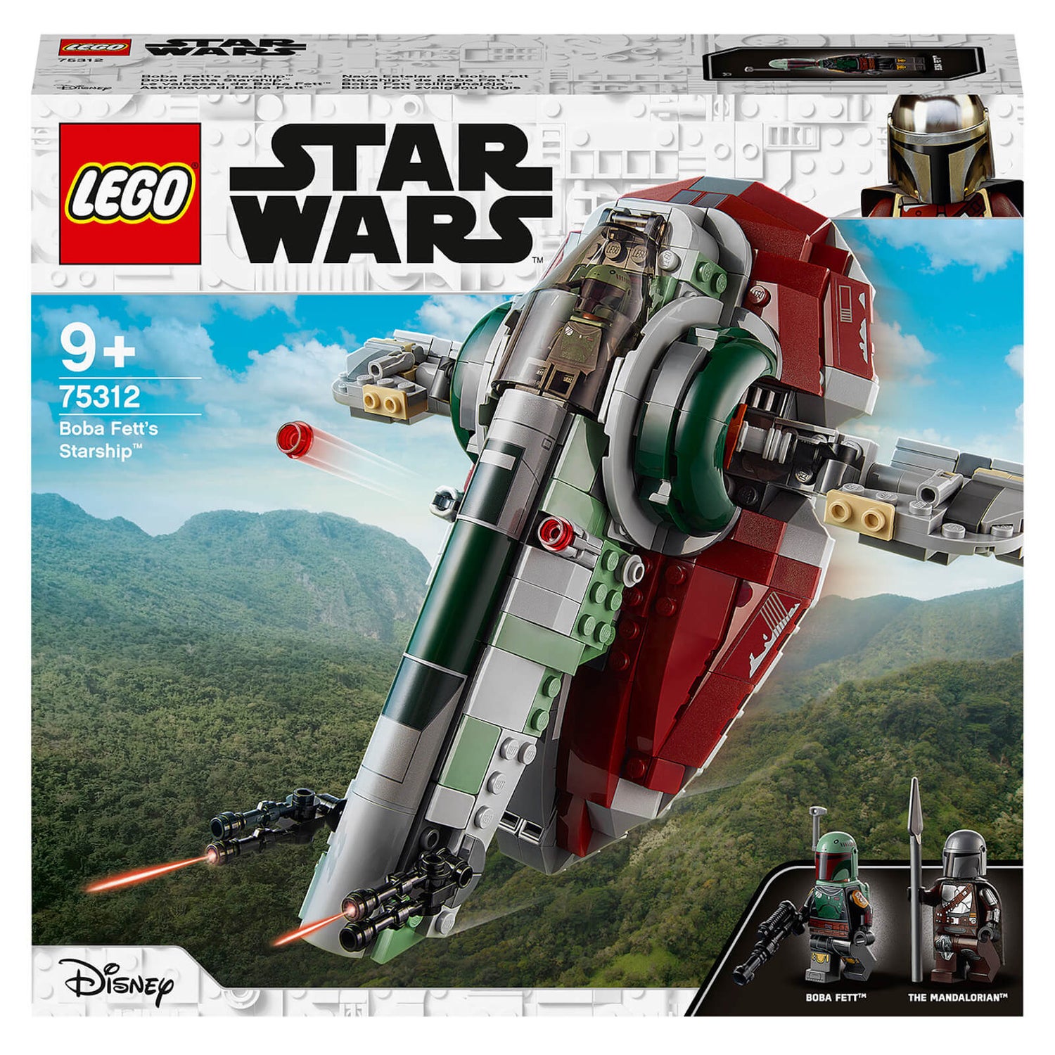 LEGO Star Wars: Boba Fett’s Starship Building Set (75312)