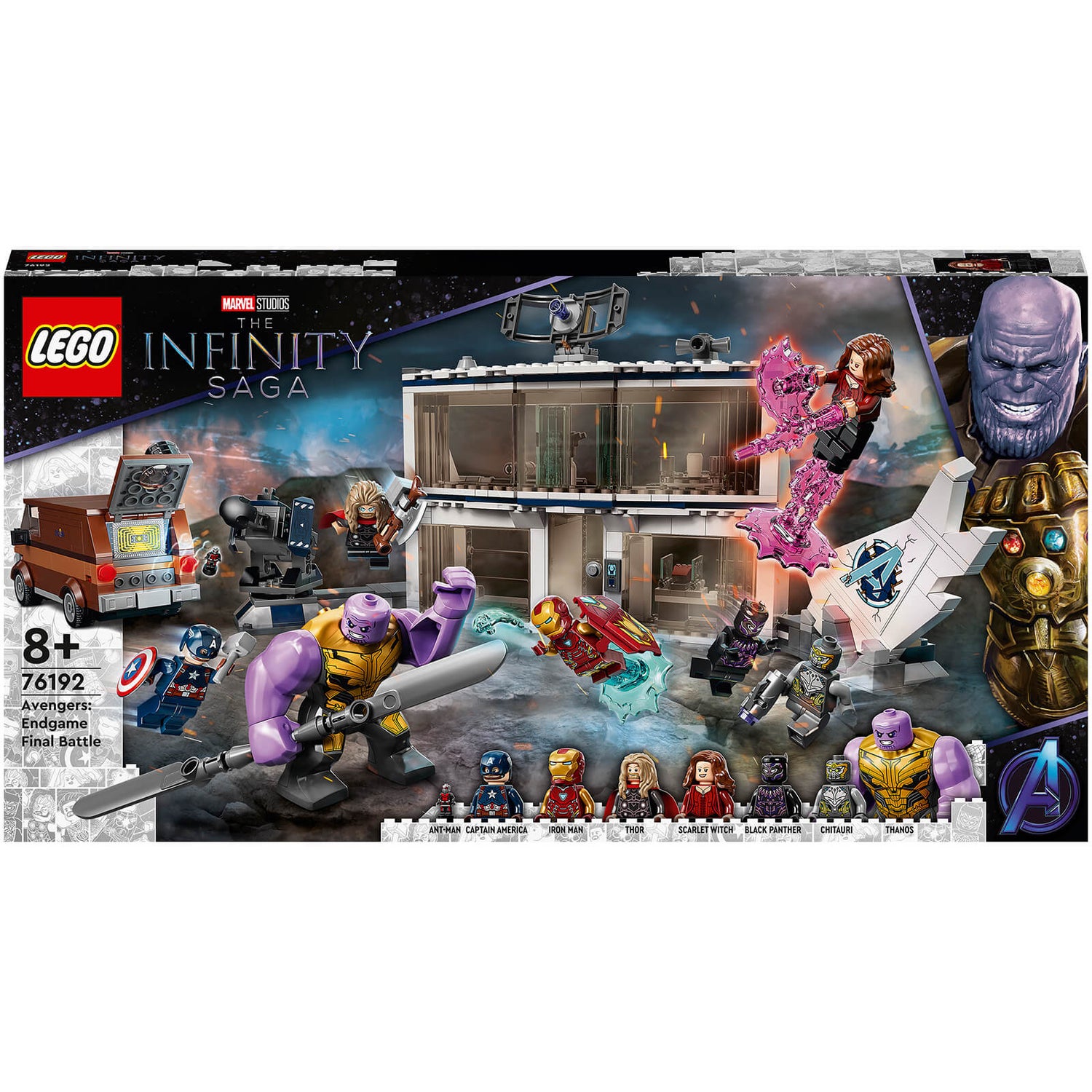 LEGO Marvel Avengers: Endgame Final Battle Set Toys - Zavvi US