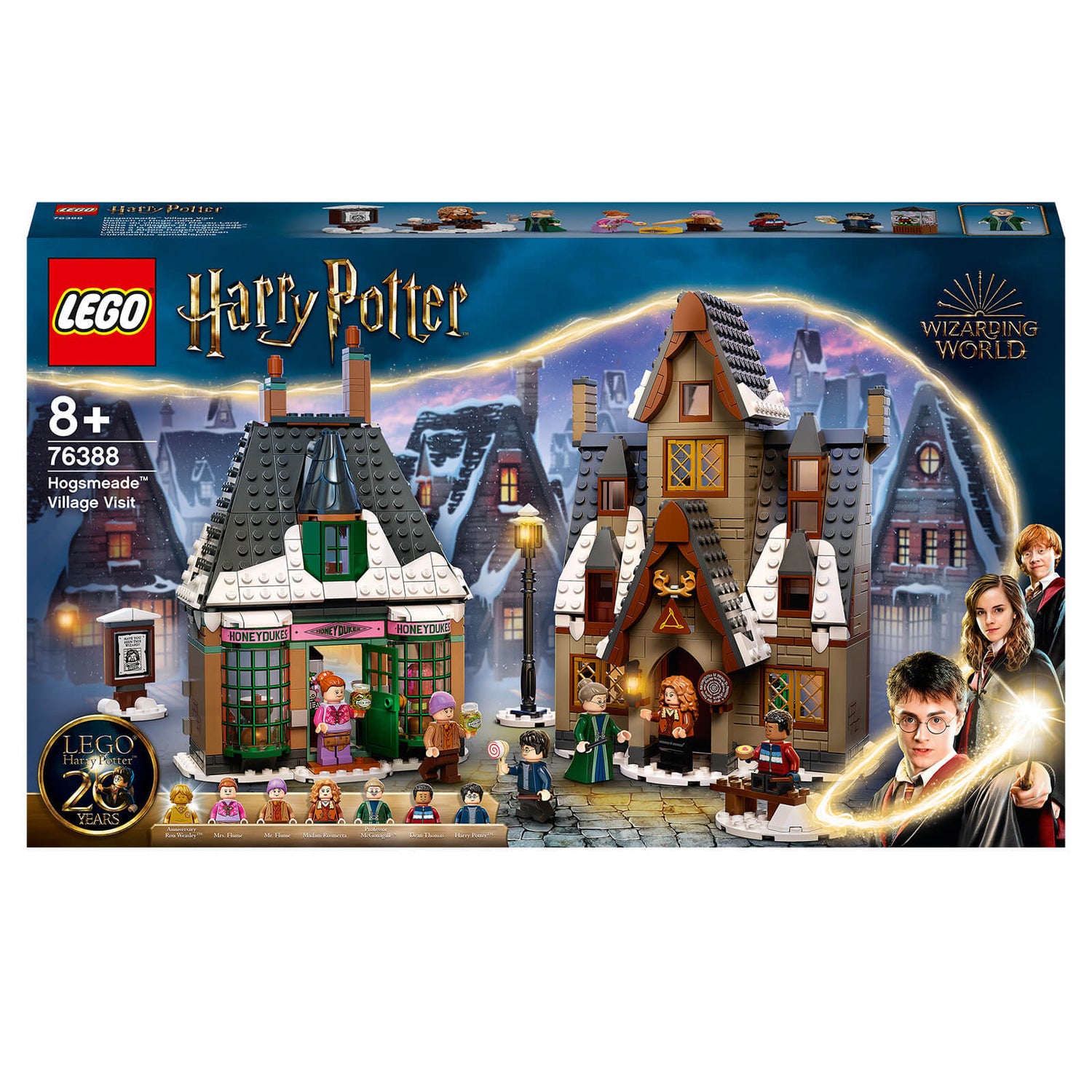 LEGO Harry Potter: Visite du village de Pré-au-Lard, Jouet avec Minifigurines, Édition (76388)