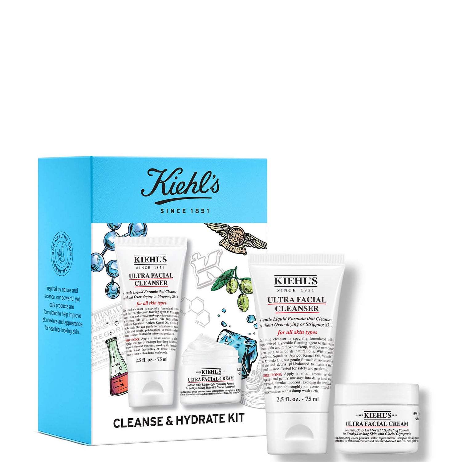 Kit Cleanse and Hydrate Kit Kiehl's 28ml