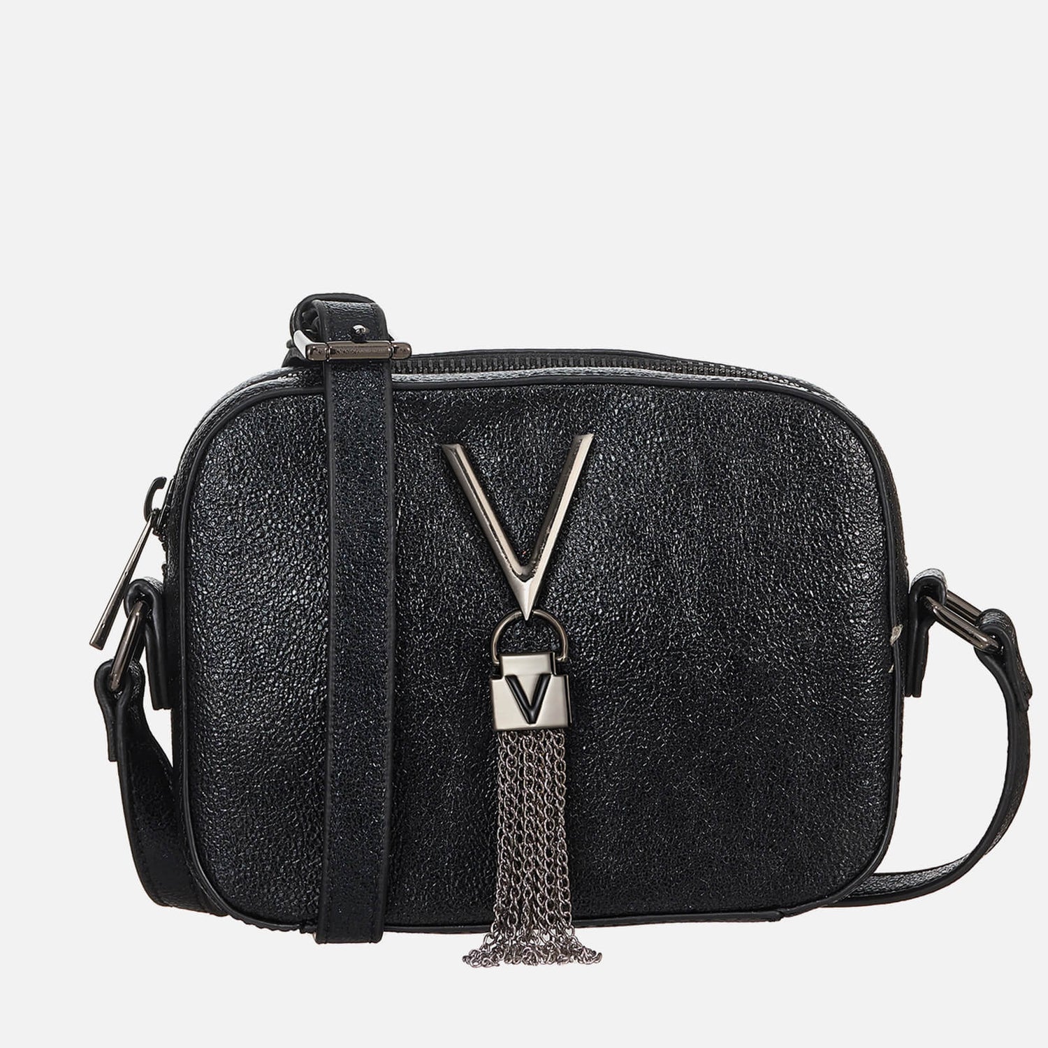 Valentino Bags Women's Divina Glitter Camera Bag - Nero