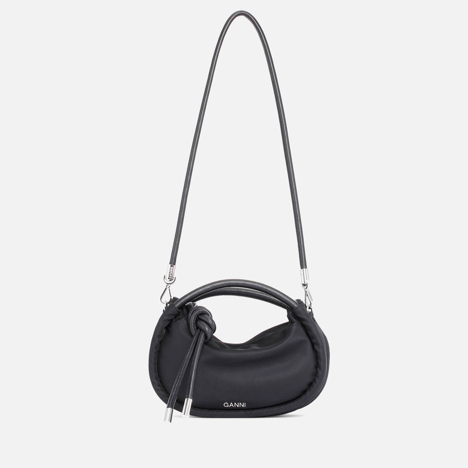 Ganni Women's Knot Mini Bag - Black