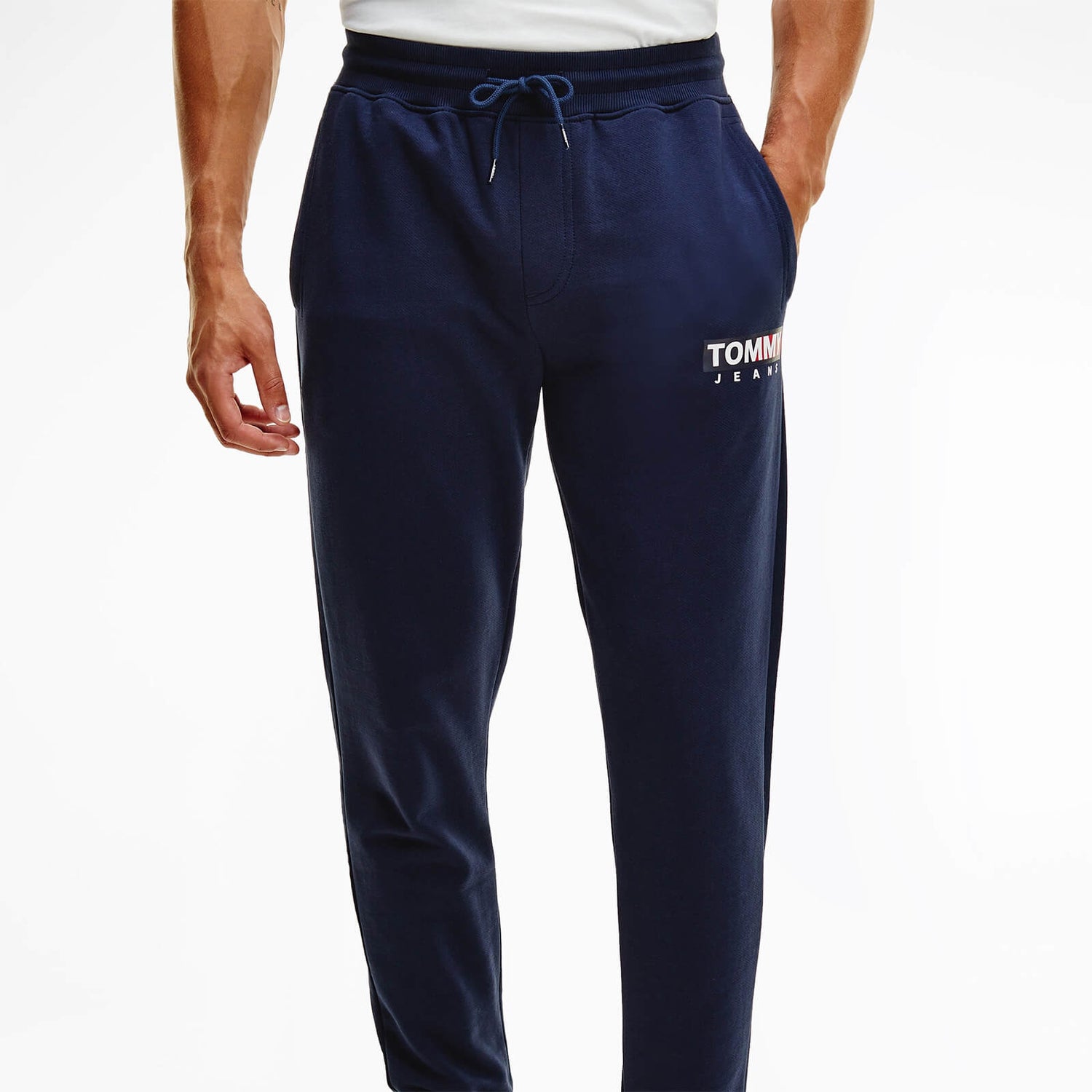 Tommy Jeans Men's Entry Graphic Sweatpants - Twilight Navy - XL