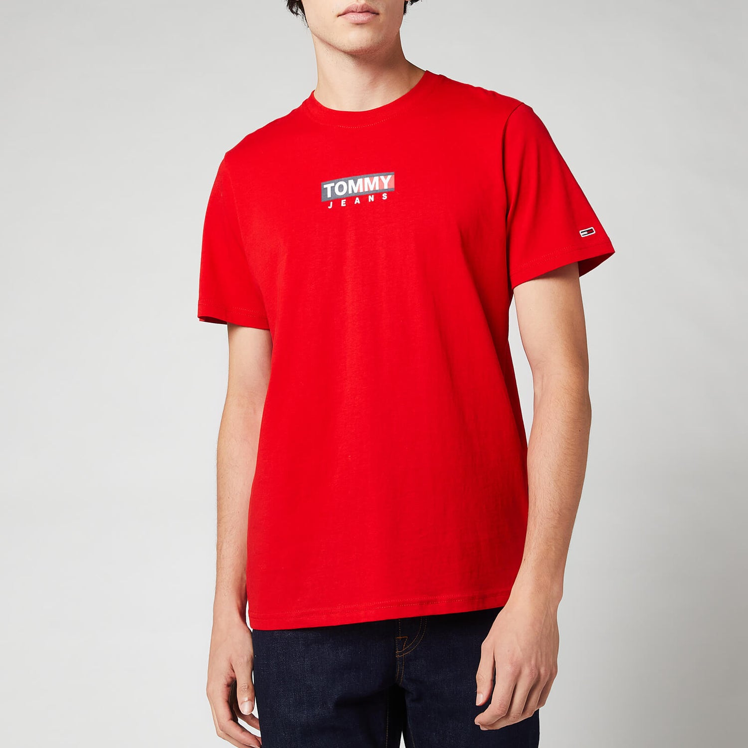 Tommy Jeans Men's Entry Print T-Shirt - Tomato Red