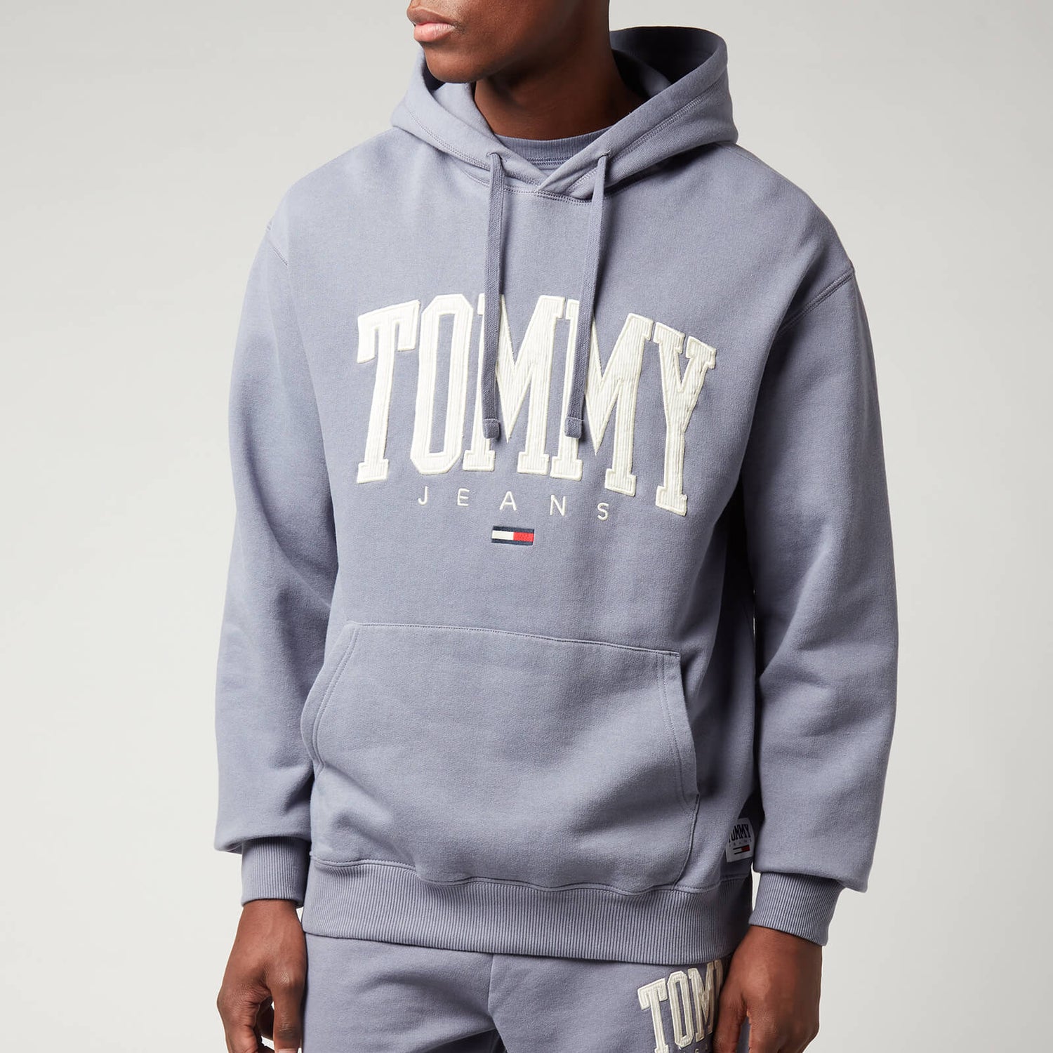 Tommy Jeans Men's Collegiate Pullover Hoodie - Faded Grape