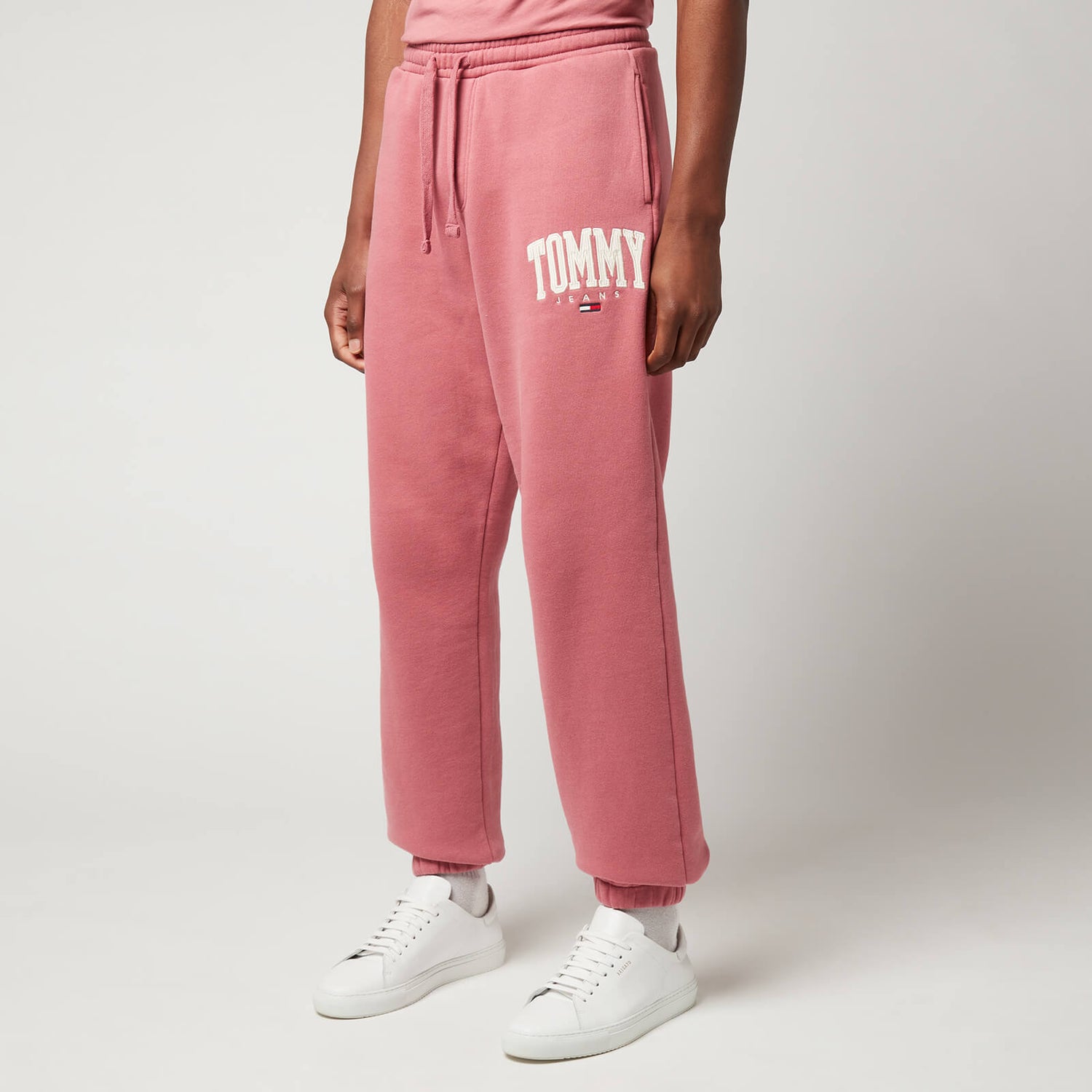 Tommy Jeans Men's Collegiate Relaxed Fit Sweatpants - Moss Rose - M