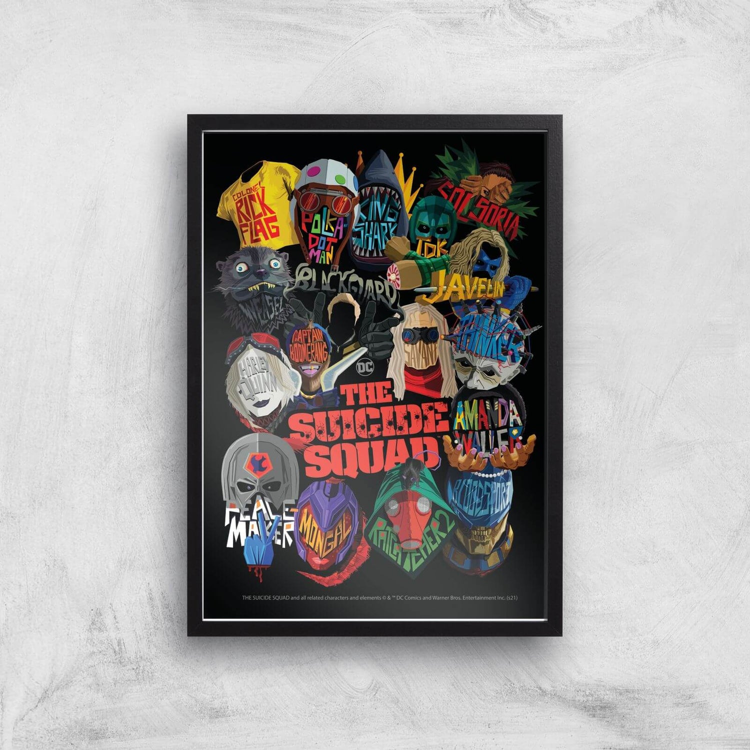 Suicide Squad Poster Giclee Art Print