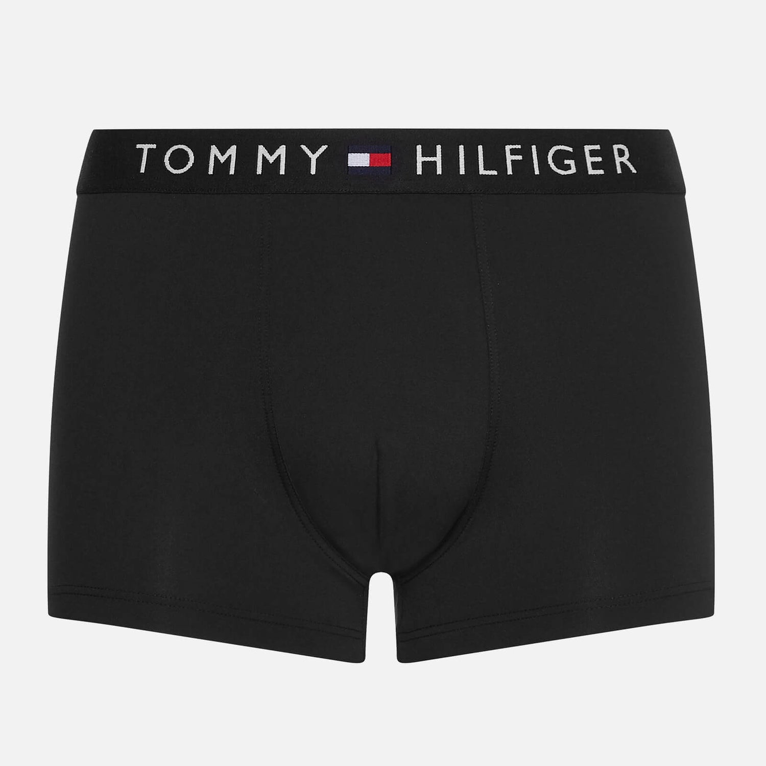 Tommy Hilfiger Men's Waistband Logo Trunks - Black - S