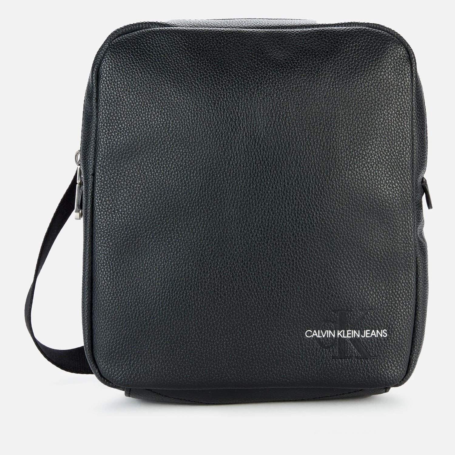 Calvin Klein Jeans Men's Micro Pebble Reporter Bag - Black
