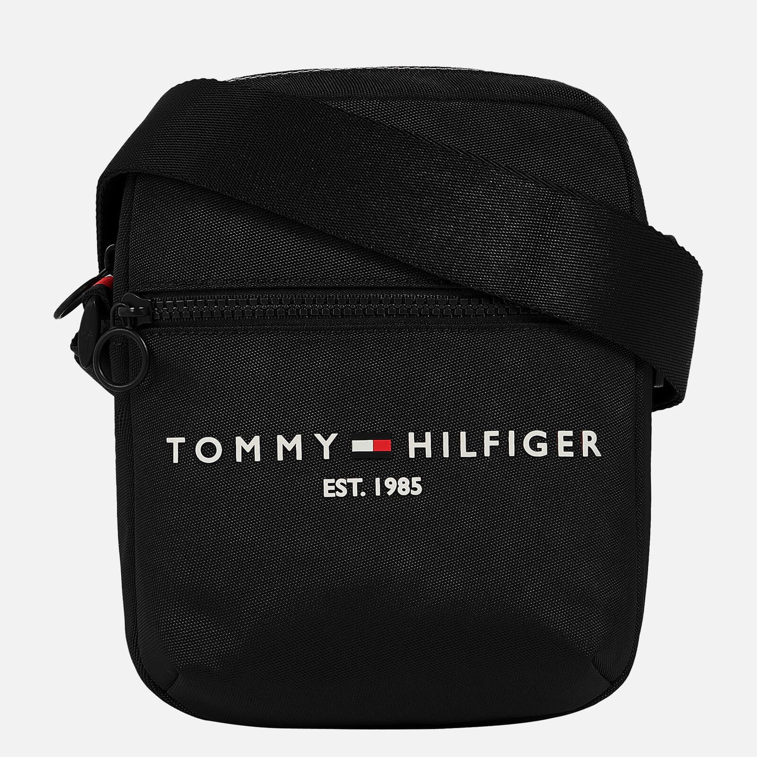 Tommy Hilfiger Men's Established Mini Reporter Bag - Black