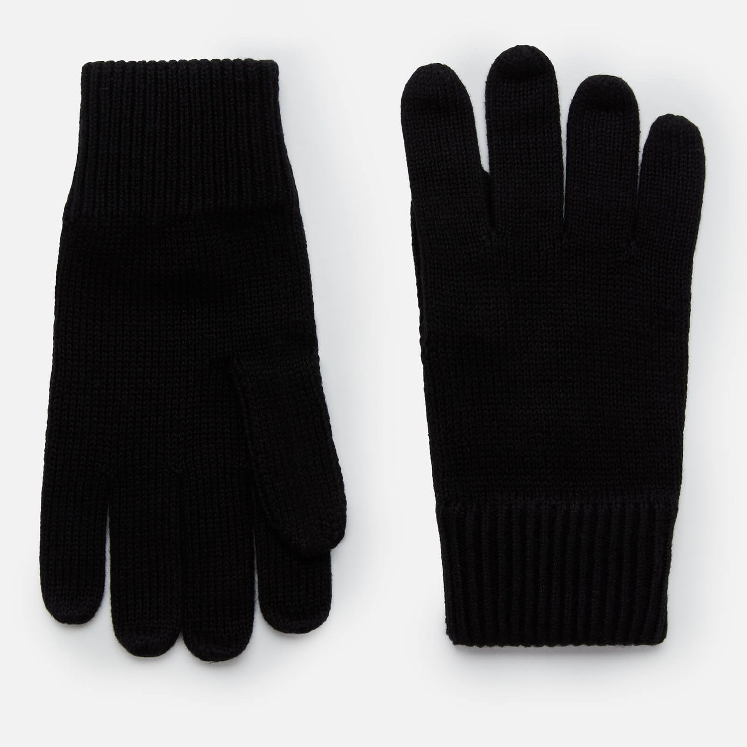 Tommy Hilfiger Men's Pima Cotton Gloves - Black