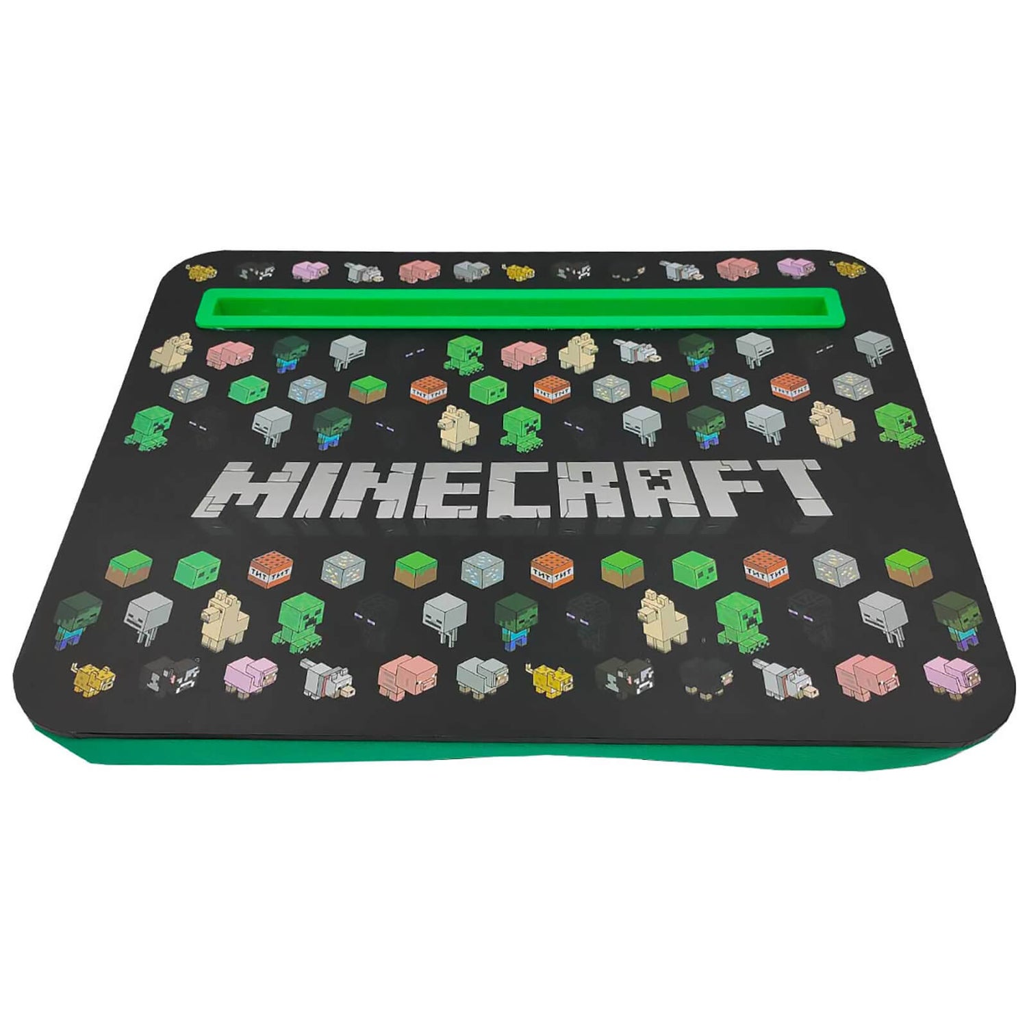 Minecraft Lap Desk Travel Art Set - Bundle with Minecraft Art Clipboard with Sketchpad, Coloring Utensils and More (Art Lap Desk for Kids)