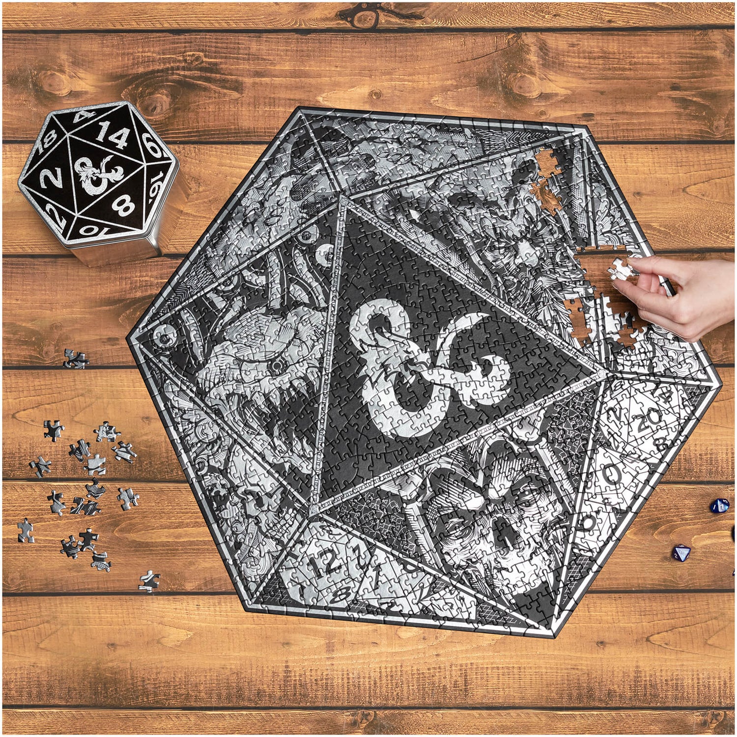 Puzzle Dungeons & Dragons Jigsaw Puzzle - 750 Pièces (Version Anglaise)