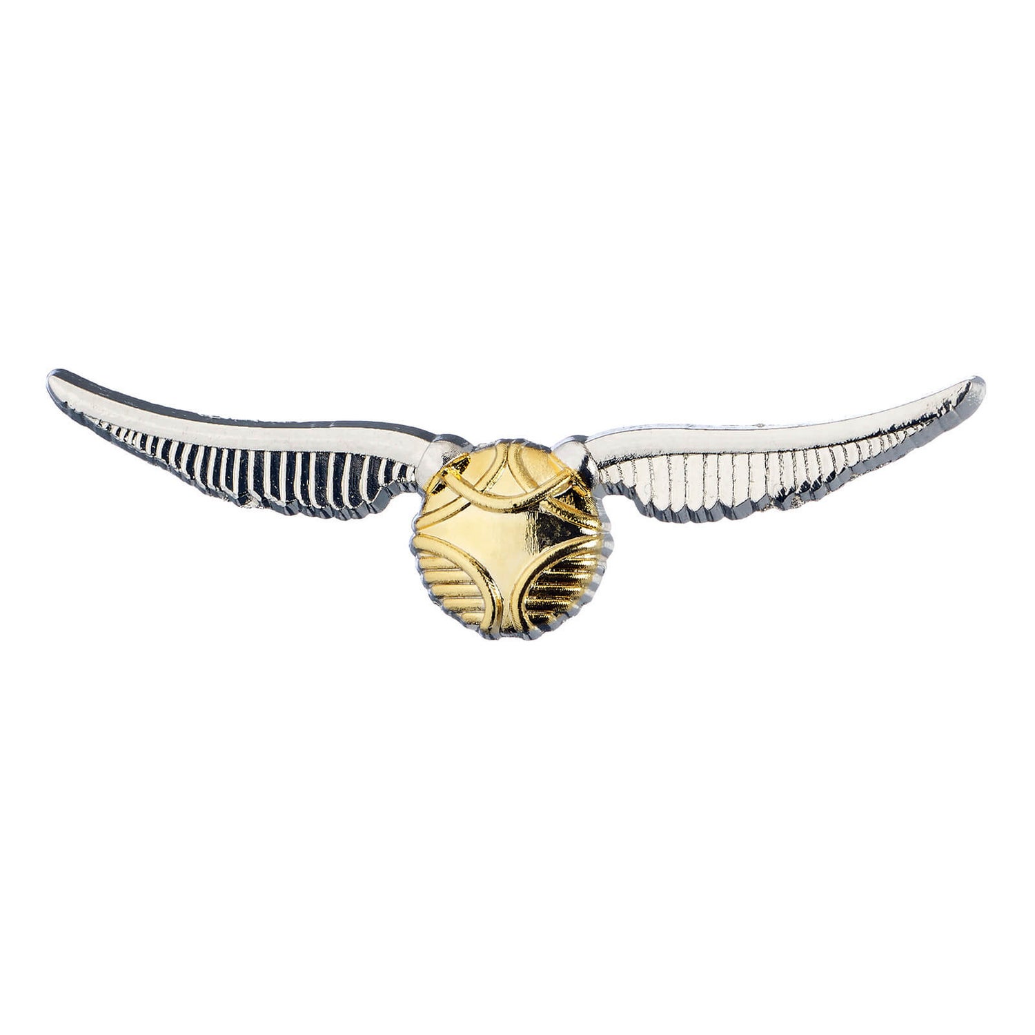 Harry Potter Golden Snitch Pin Badge - Silver