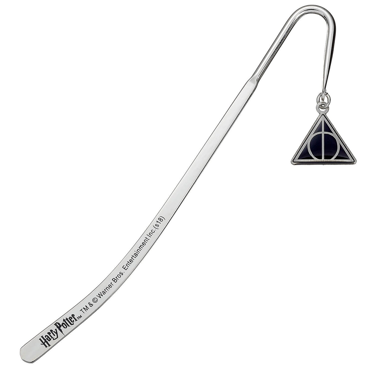 Harry Potter Deathly Hallows Bookmark - Silver