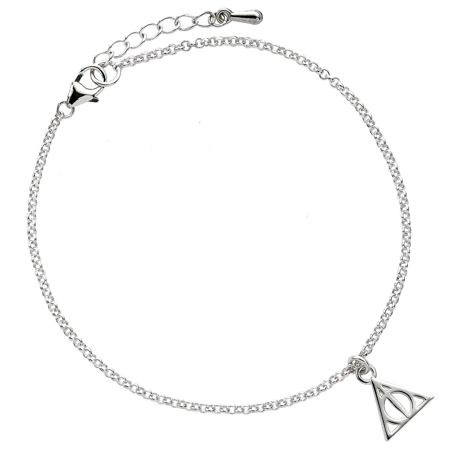 Harry Potter Deathly Hallows Chain Bracelet - Sterling Silver