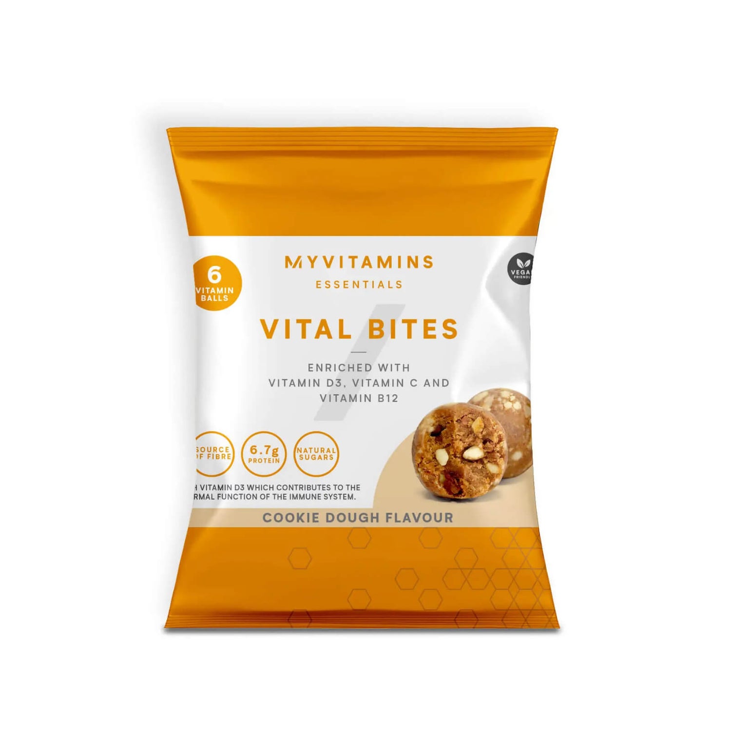 Myvitamins Vital Bites Probe - 45g - Cookie Dough 
