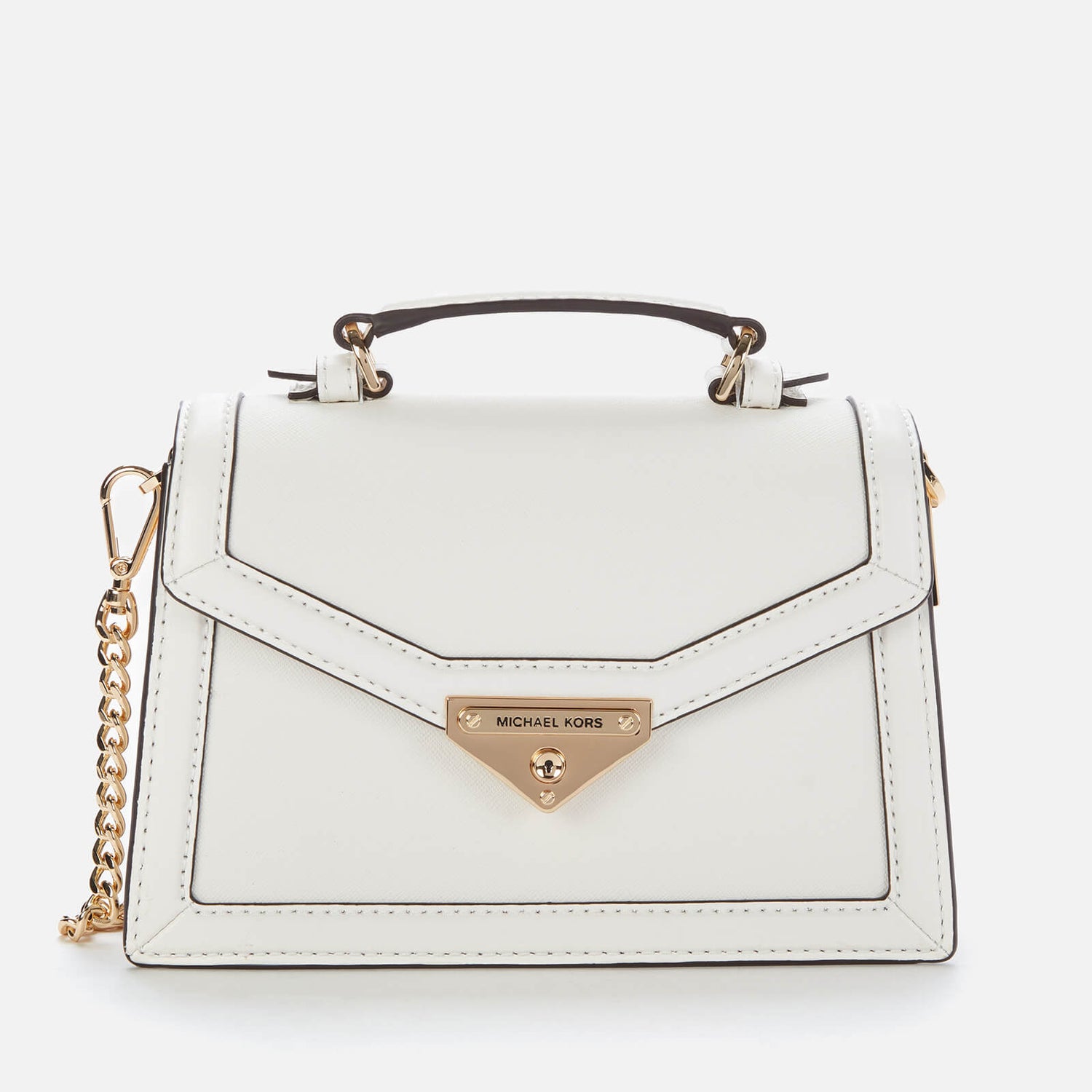 MICHAEL Michael Kors Women's Grace Cross Body Bag - White