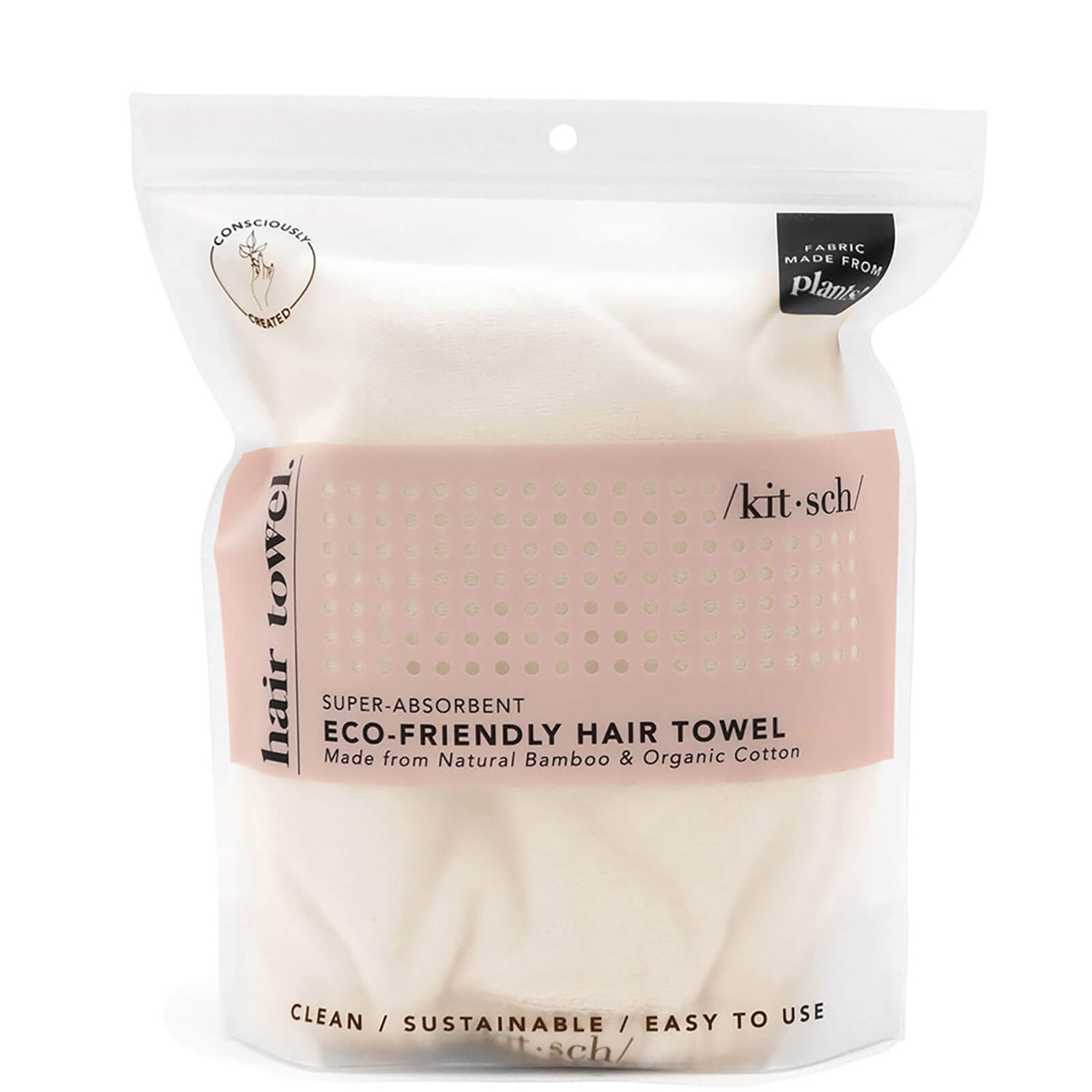 Kitsch Eco-Friendly Microfiber Hair Towel | Cult Beauty