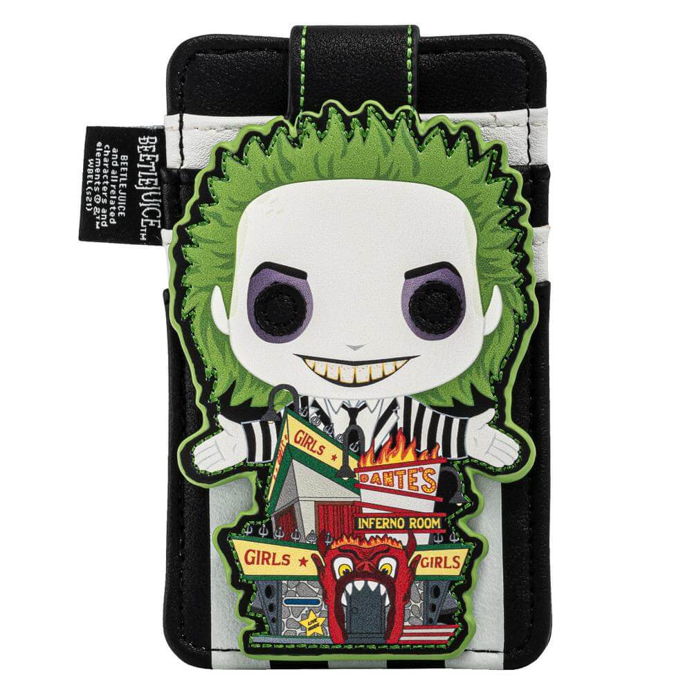 Pop By Loungefly Beetlejuice Dantes Inferno Card Holder